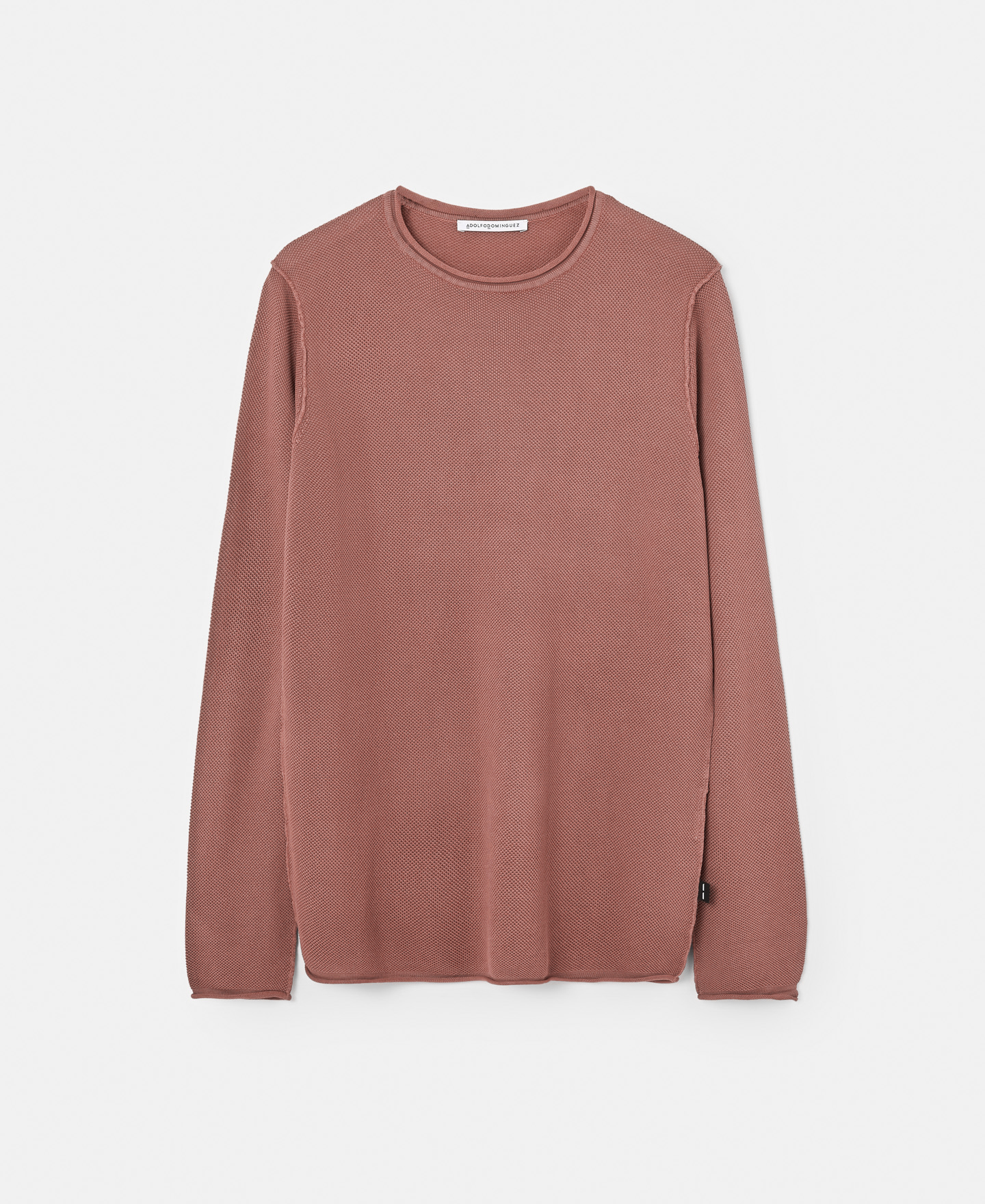 Viscose and cotton knitted T-shirt image number 4