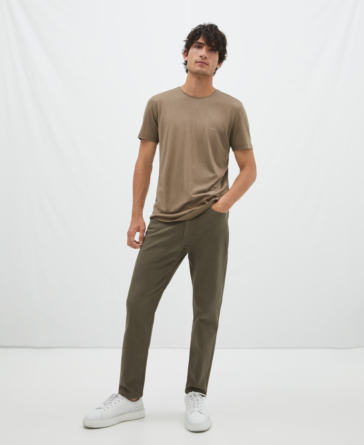 Oversize T-shirt in cotton image number 1