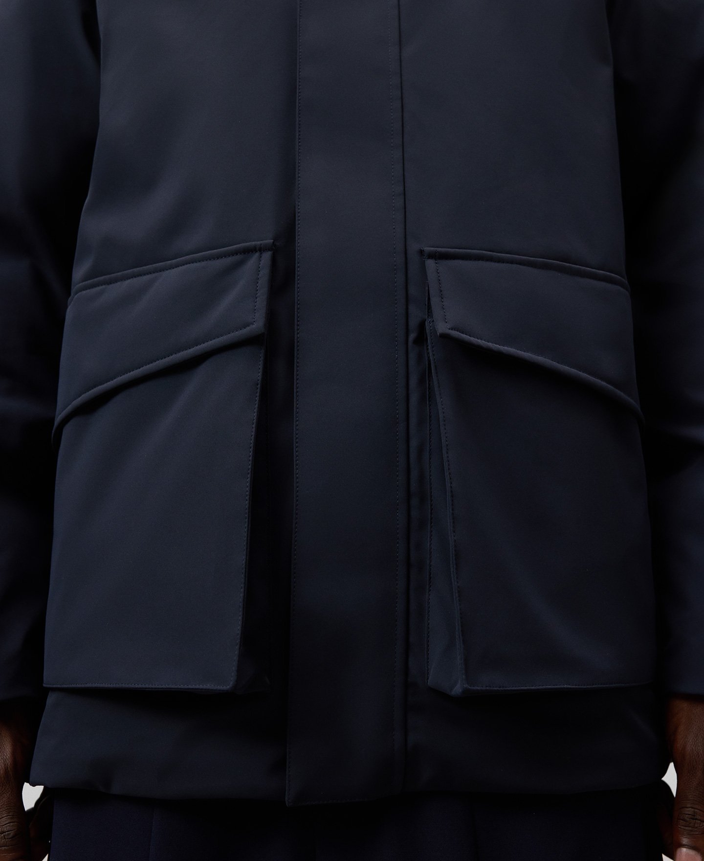 Parka acolchoada com capuz para homem image number 3