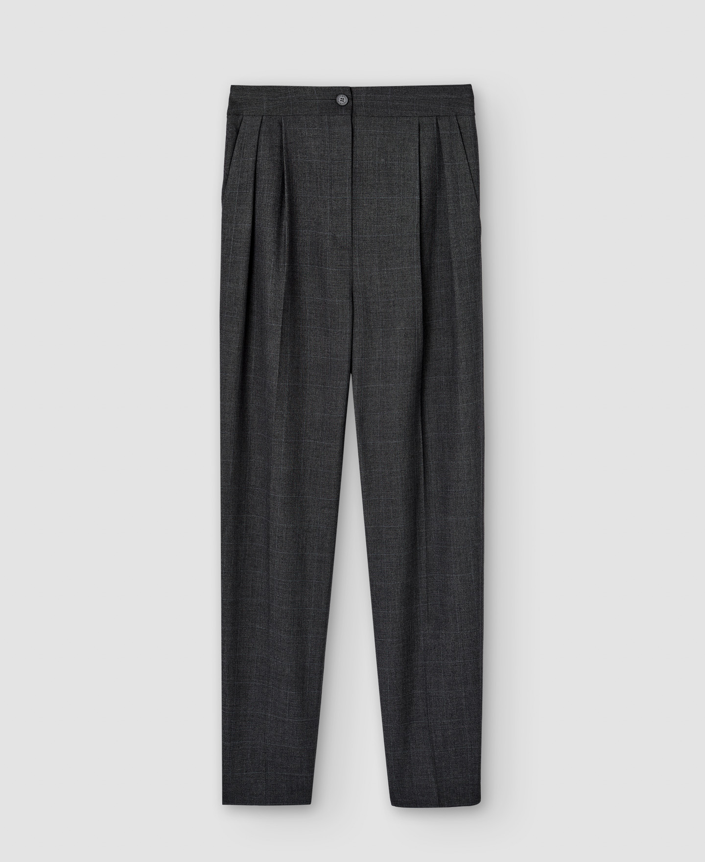 Straight cut dart trousers image number 4