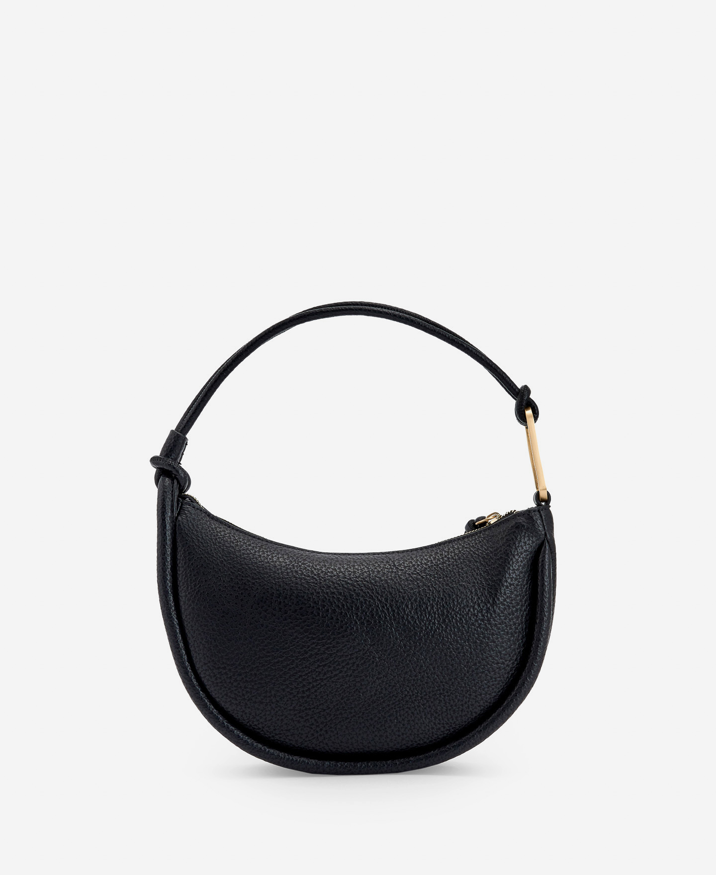 Bolso baguette en poliuretano reciclado image number 1