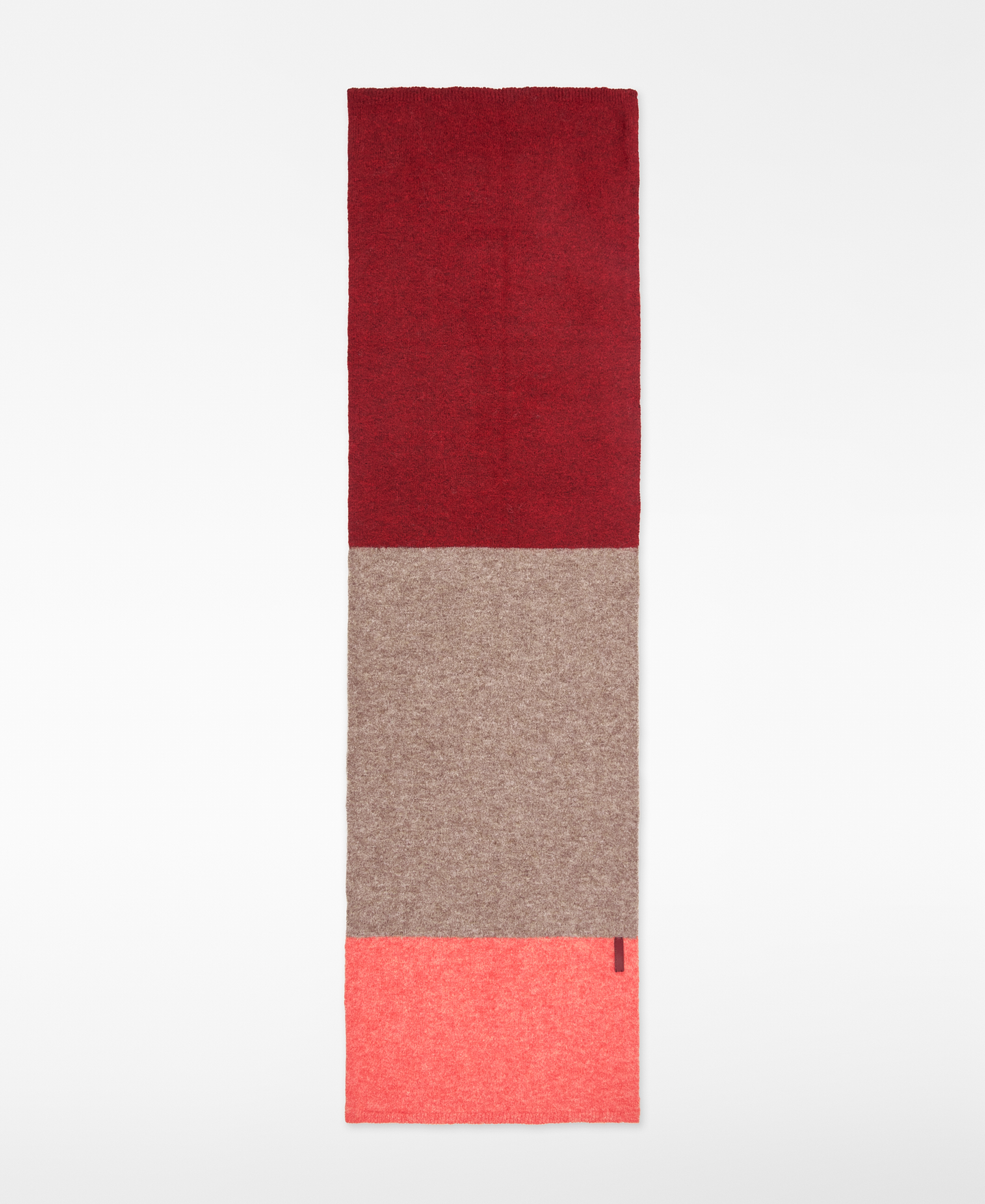 Bufanda tricolor punto cardado image number 0