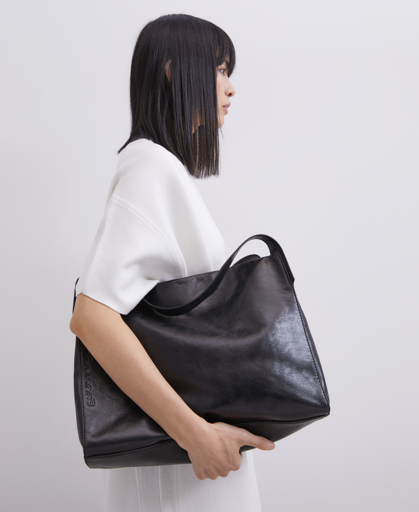 Shopper en piel craquelada image number 4