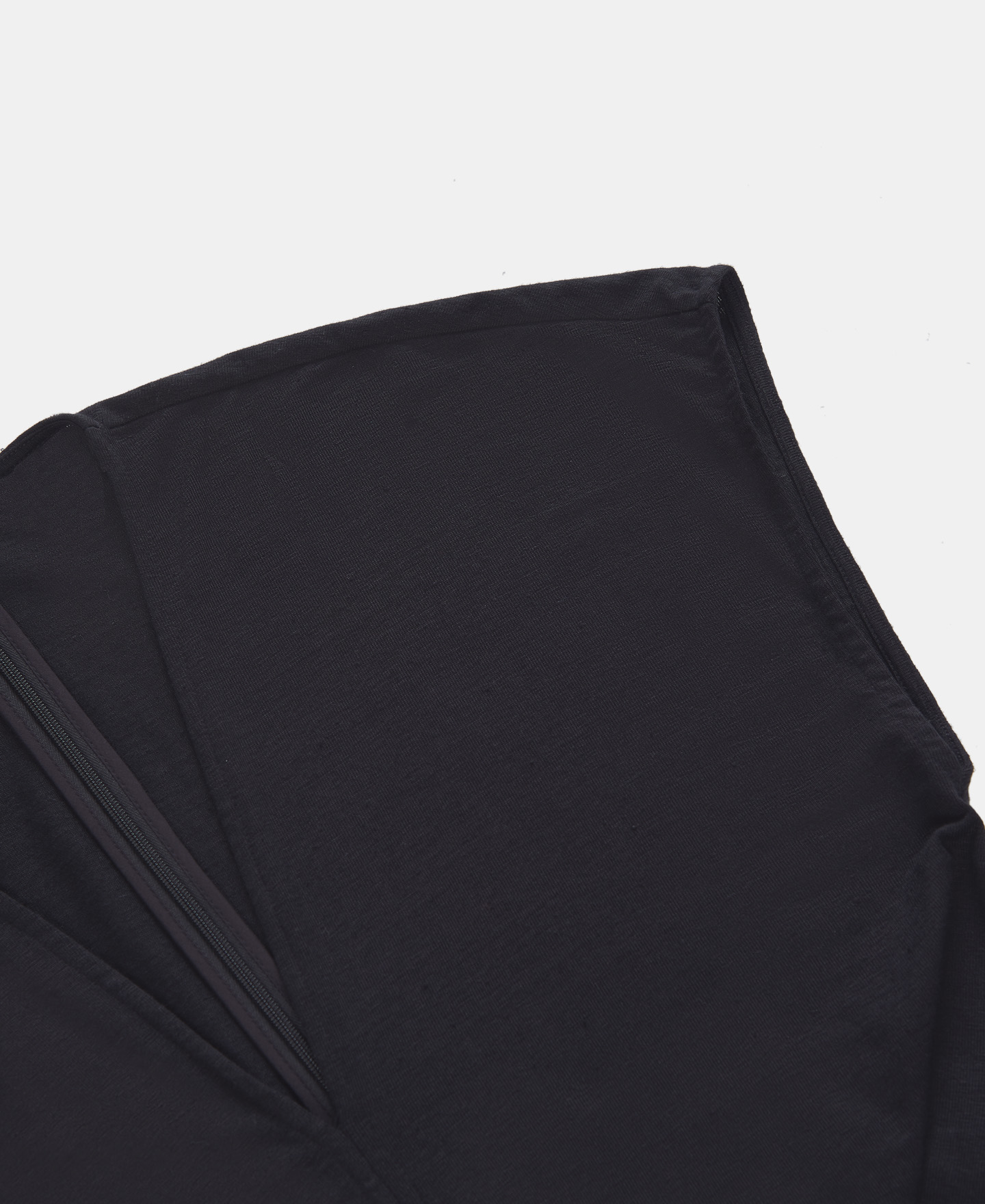 Black jumpsuit with linen belt detail image number 6