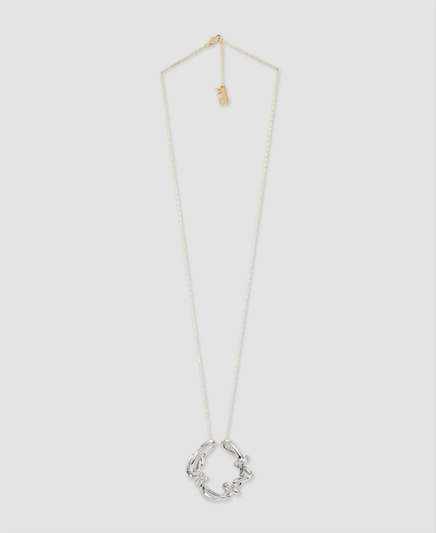 Zinc and Iron Nudos necklace image number 0