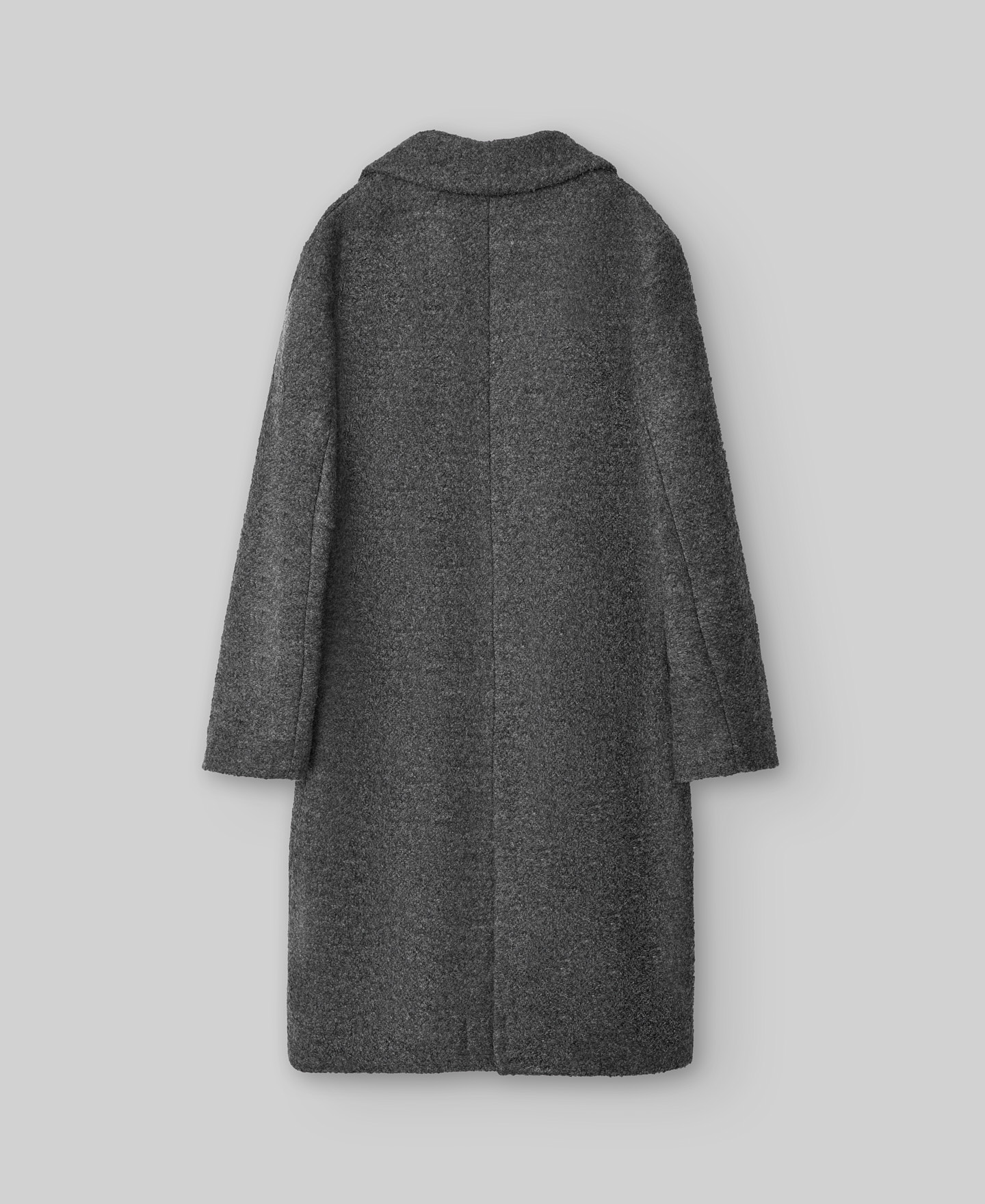 Wool blend tailored coat woman image number 5