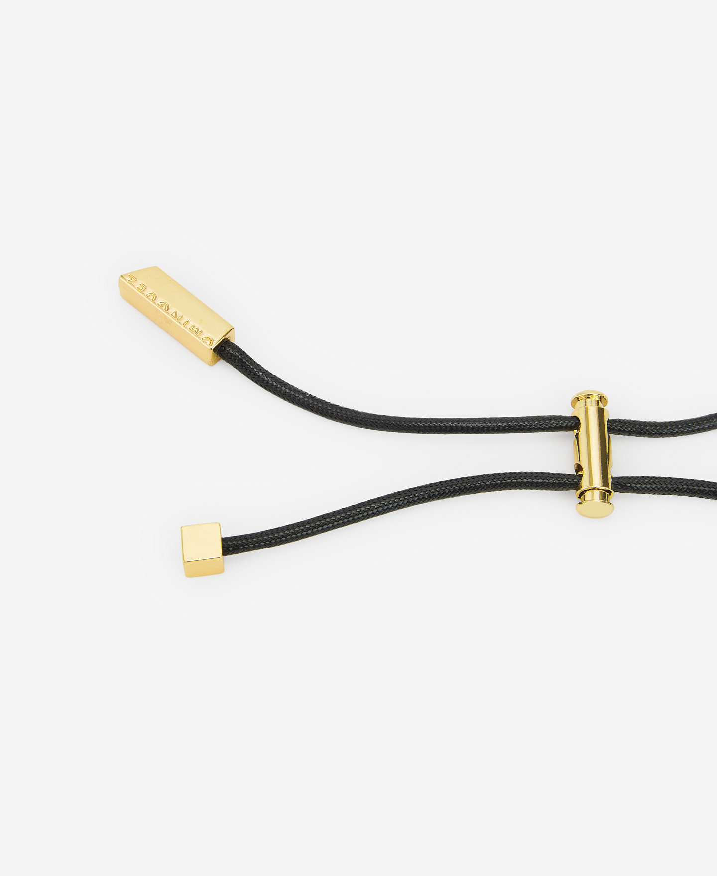 Black resin necklace for women image number 2