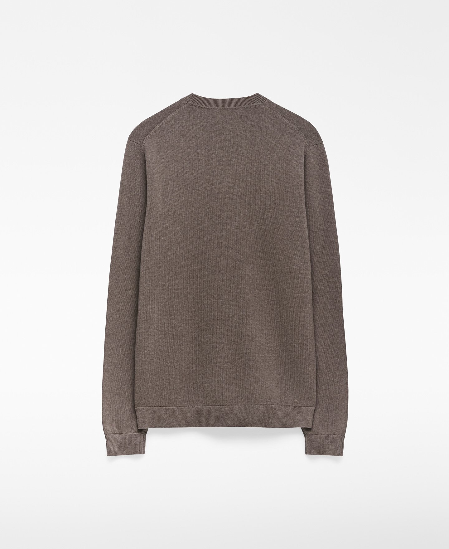 Regular fit V-neck sweater man image number 5