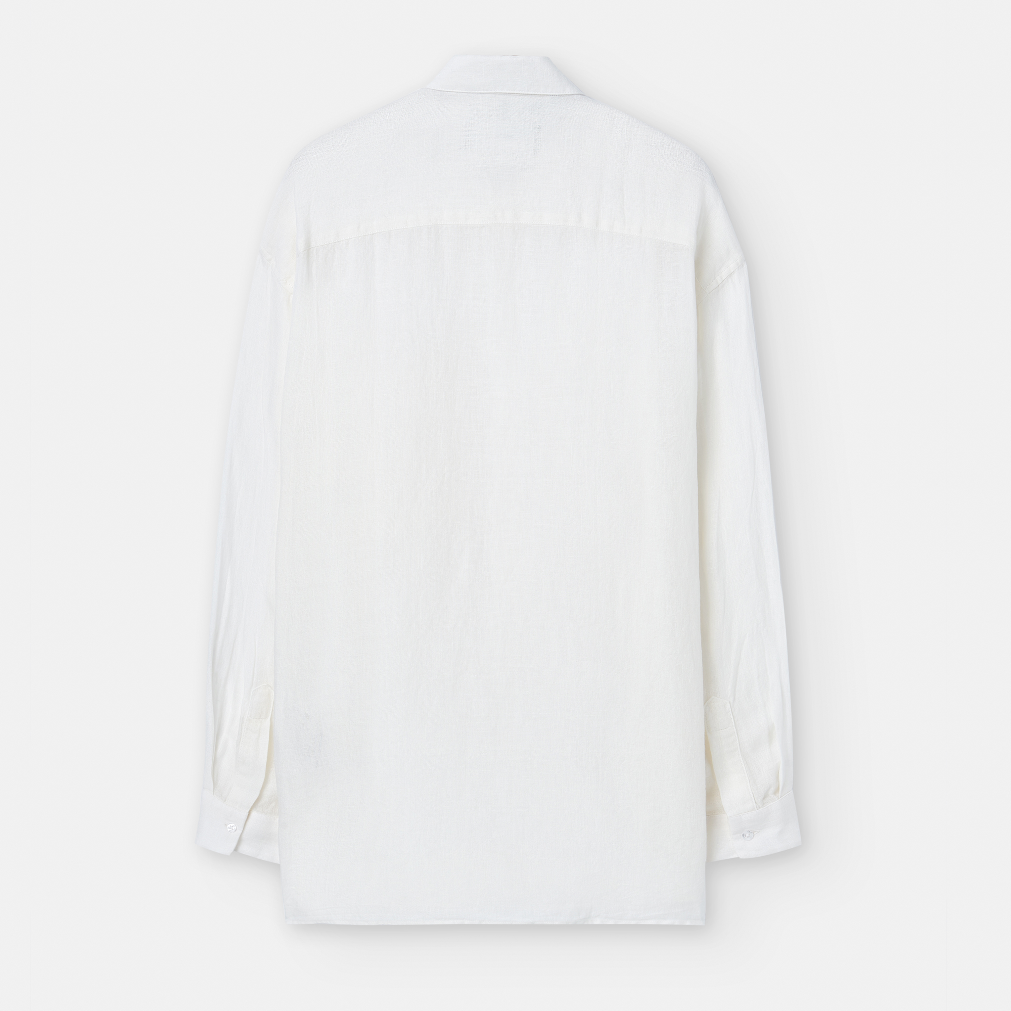 Camisa oversize en lino image number 1