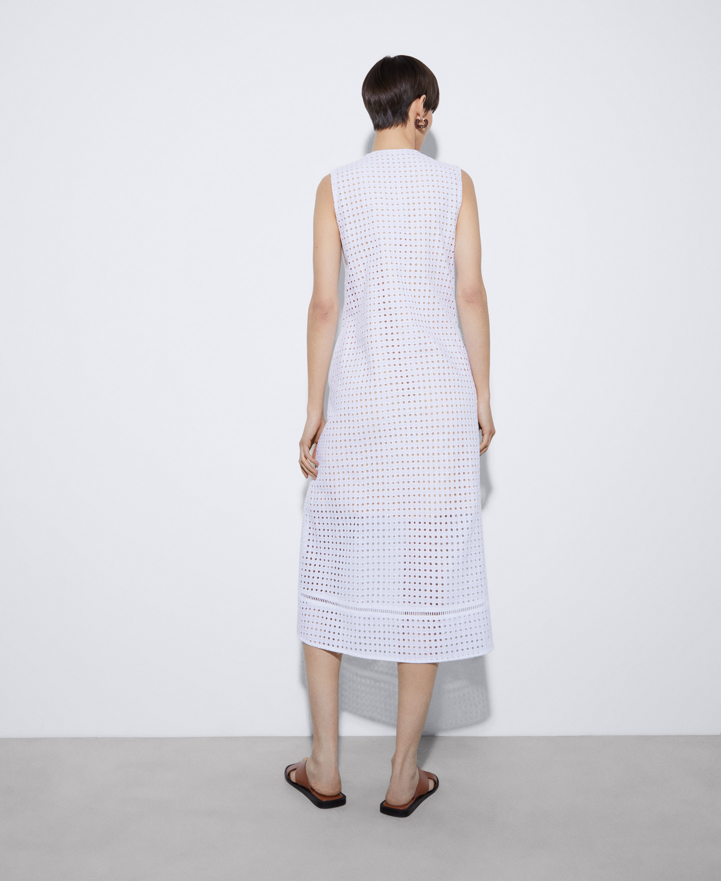 Waist gathered dress image number 2