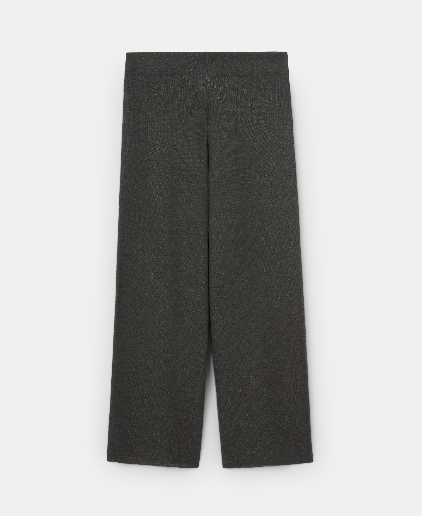 Two-colour linen jaquard trousers image number 4