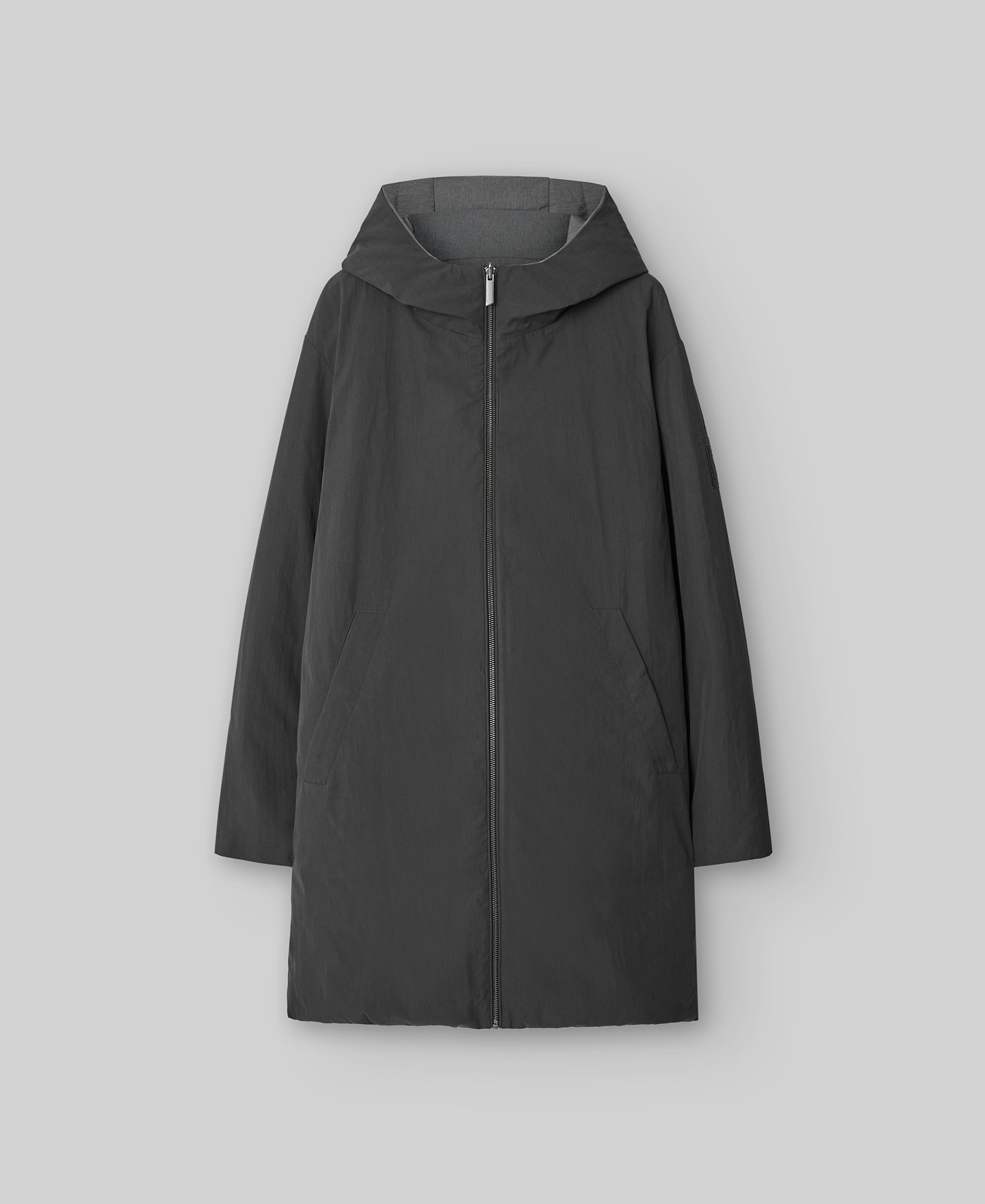 Reversible padded jacket man image number 7