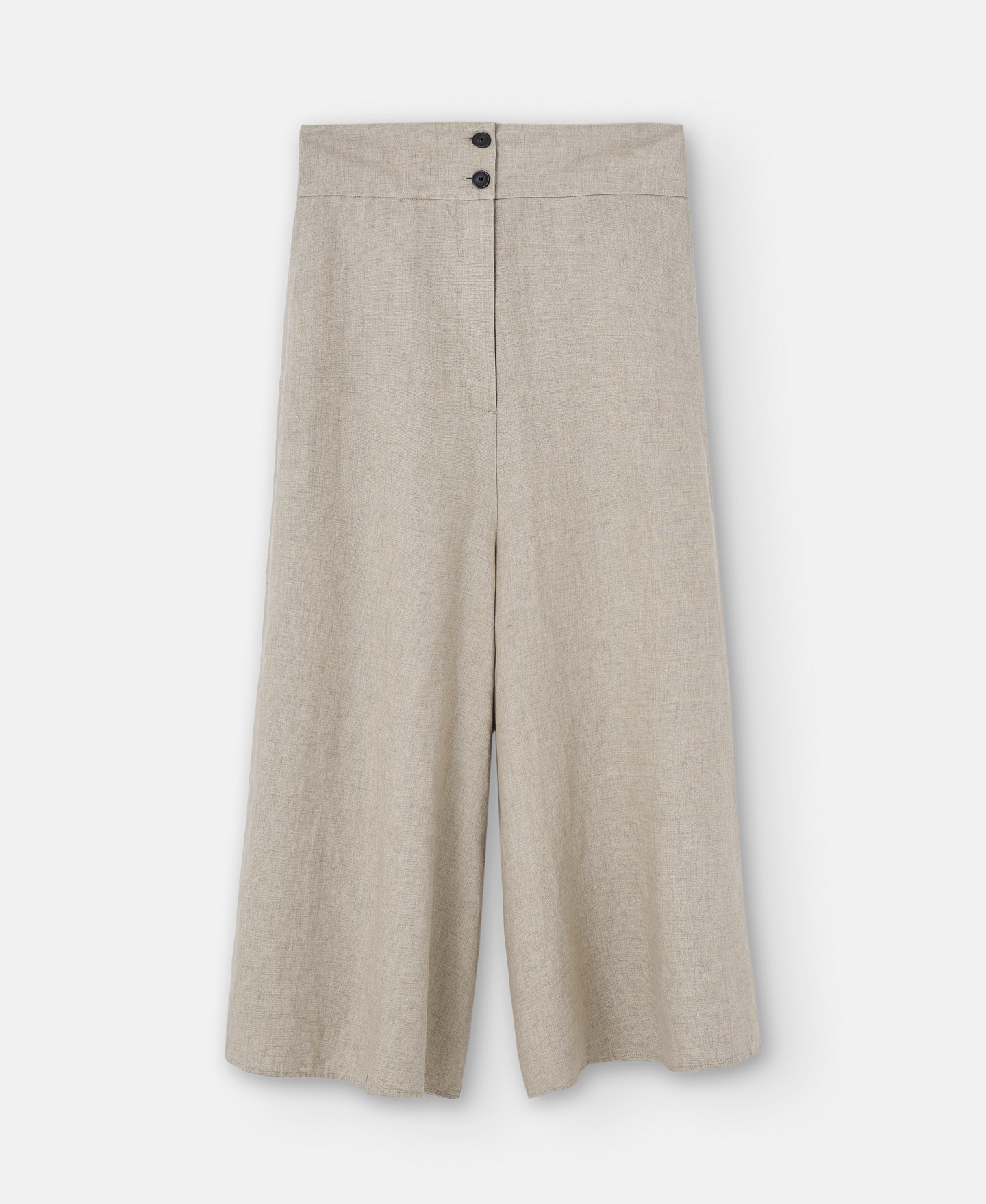 Pantalón cropped en lino europeo image number 5