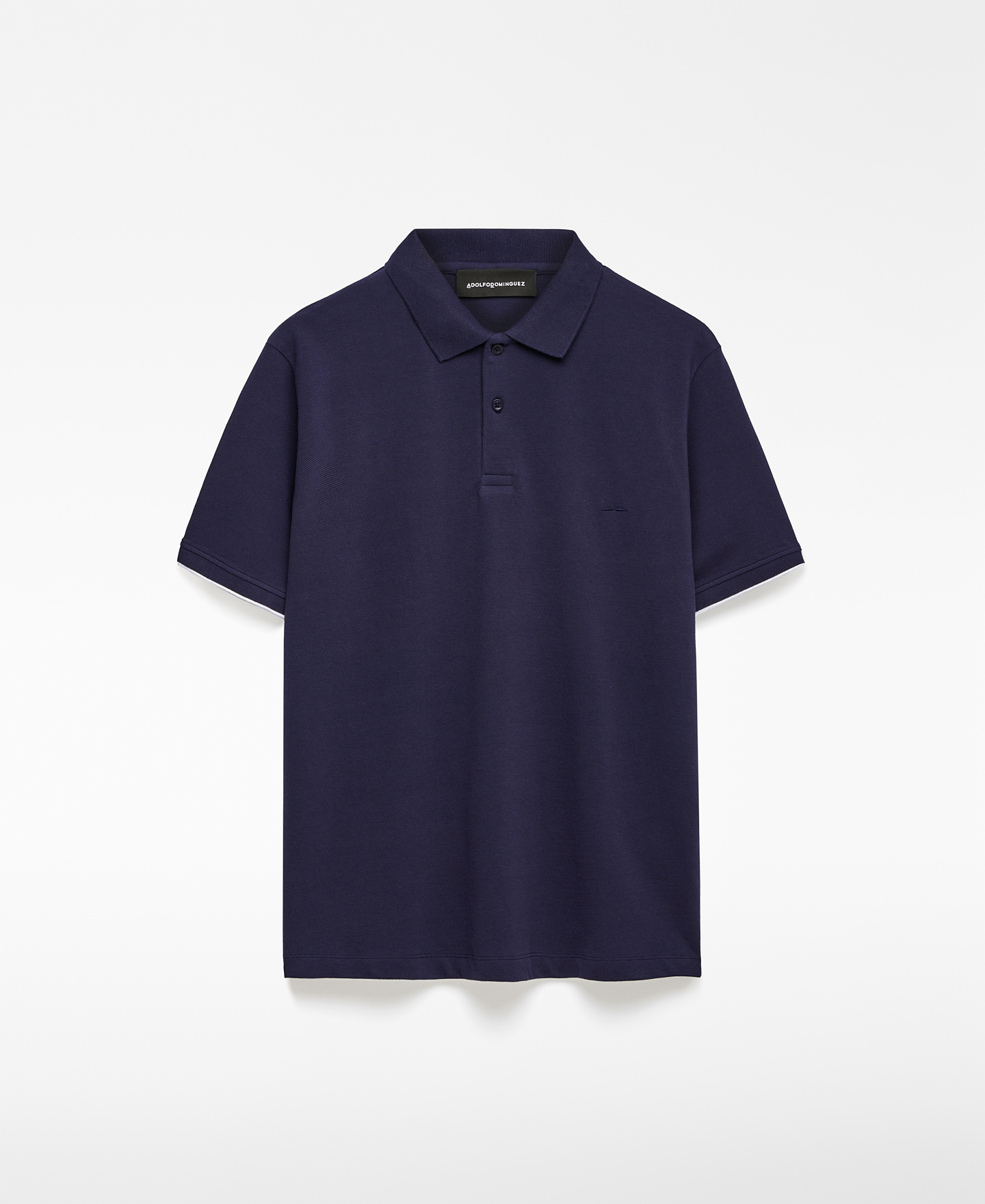 Organic cotton polo shirt man image number 4