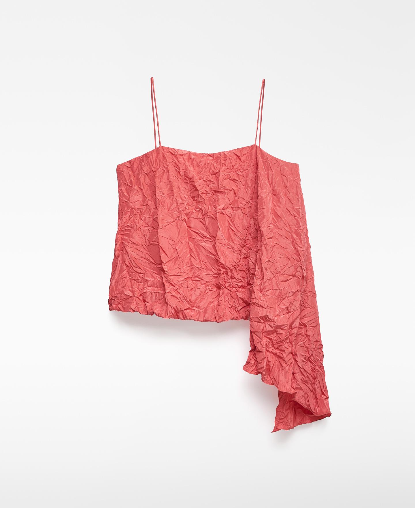 Asymmetrical piece strap top woman image number 4