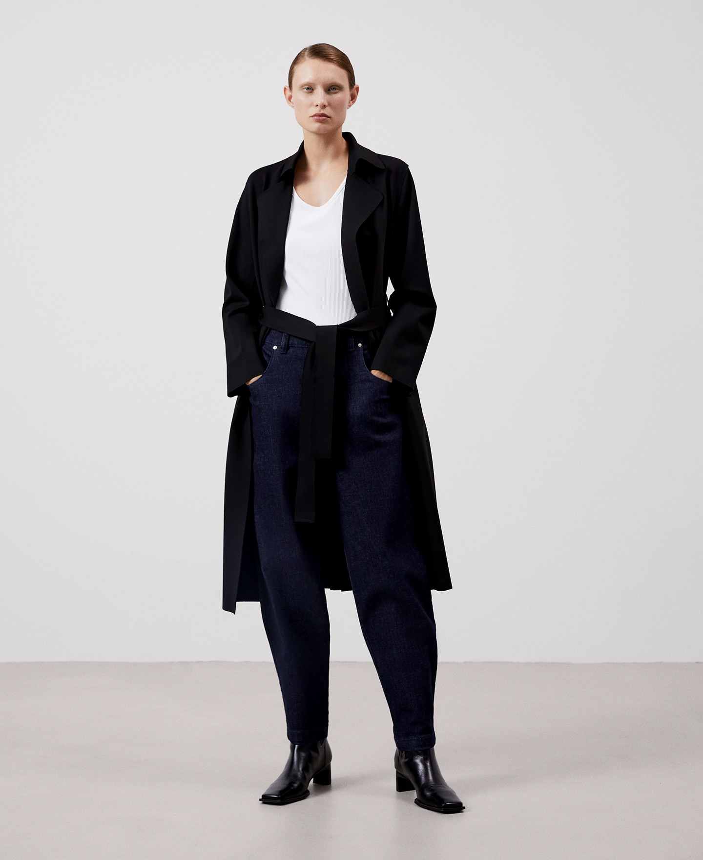 Responsible viscose knitted gabardine image number 1