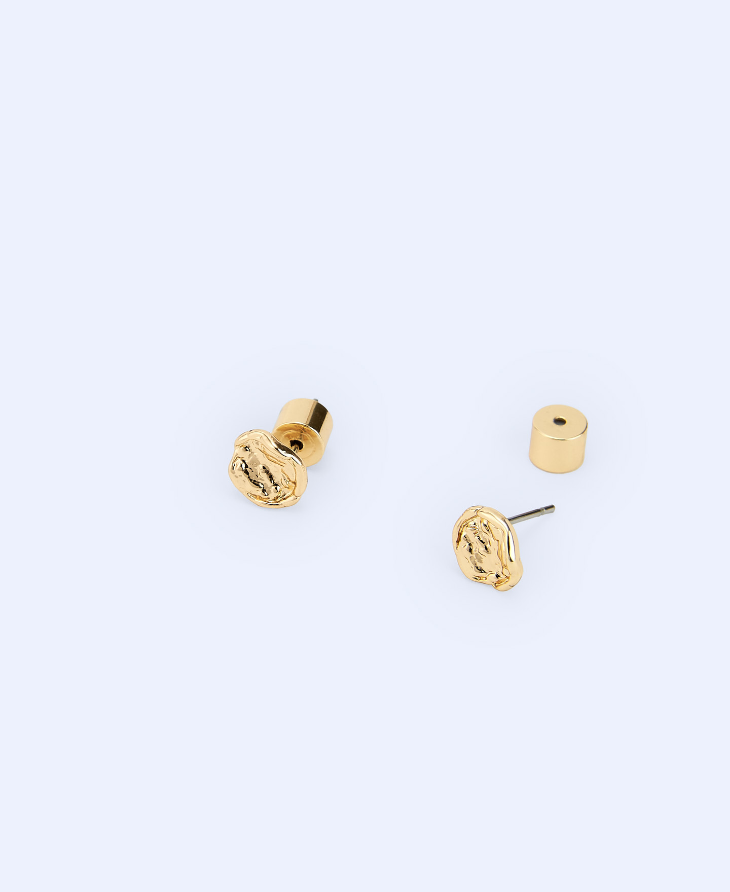 Basic coin earring image number 1