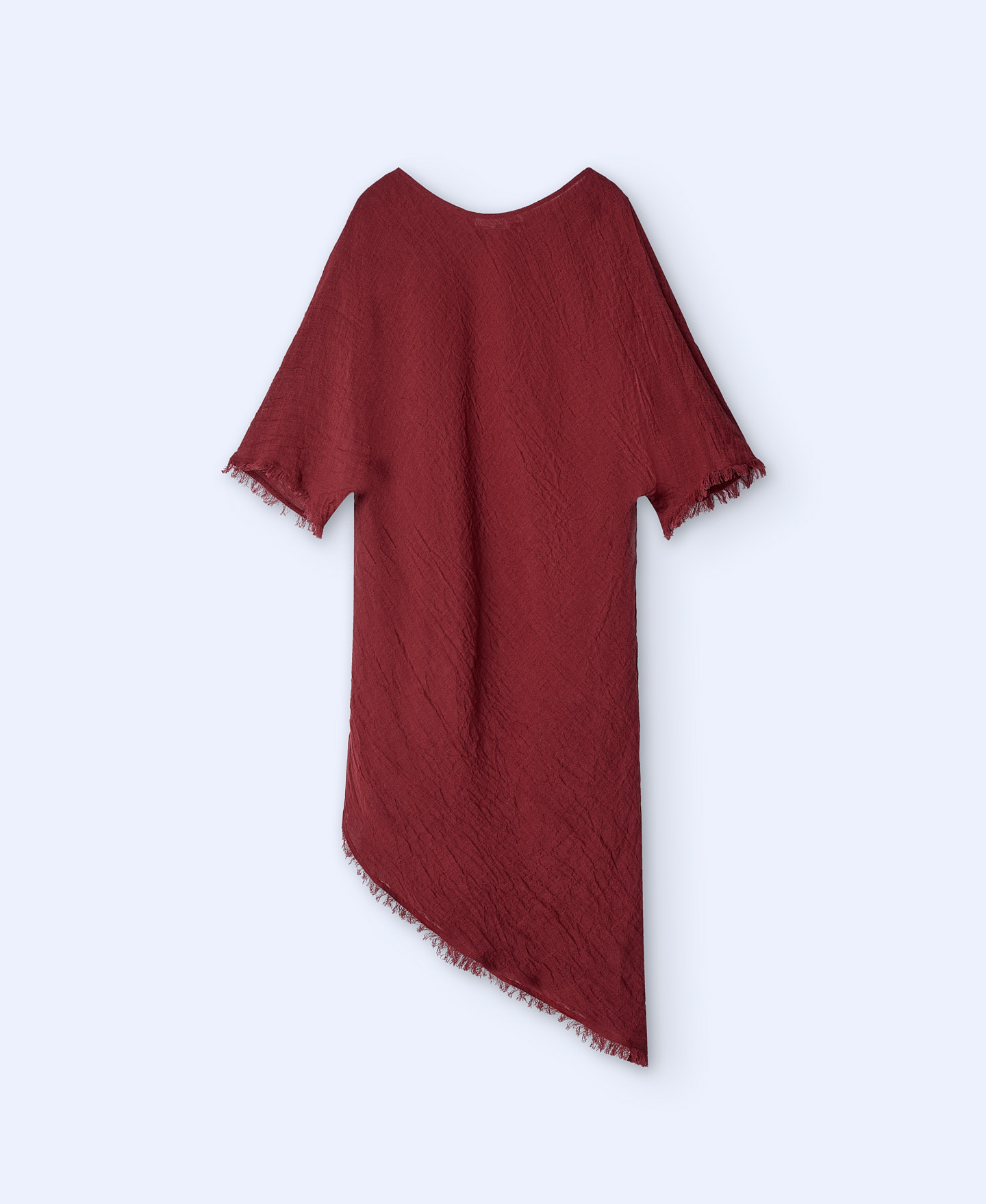 Linen assymetric tunic dress image number 0