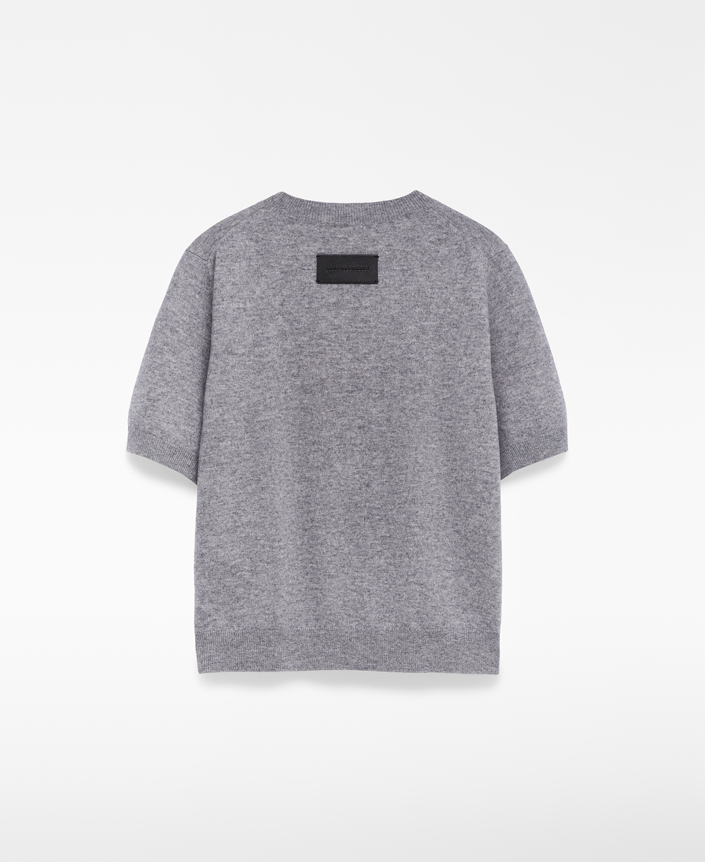 Wool short sleeve sweater woman image number 5