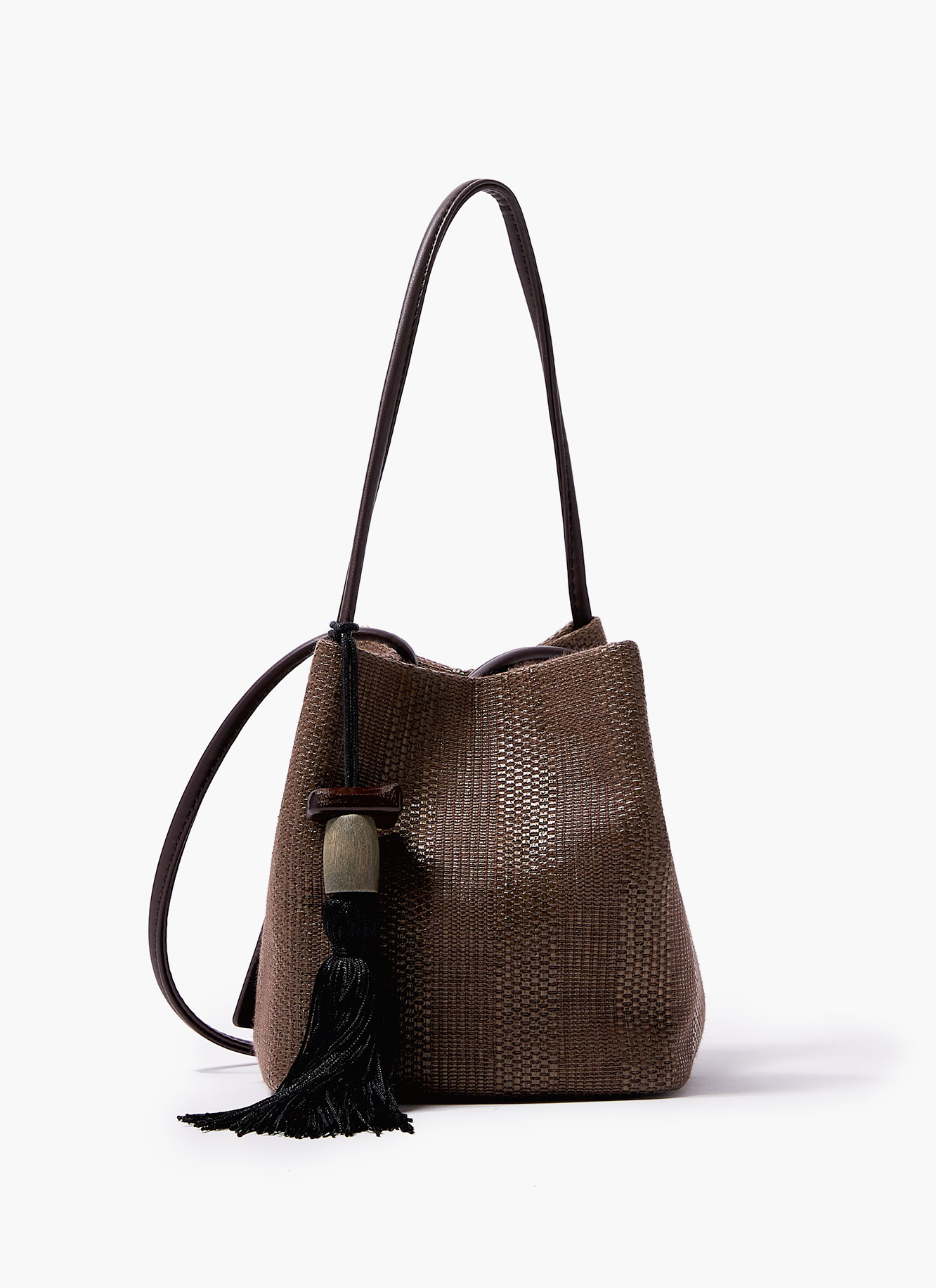 Ladybag with raffia finish image number 0