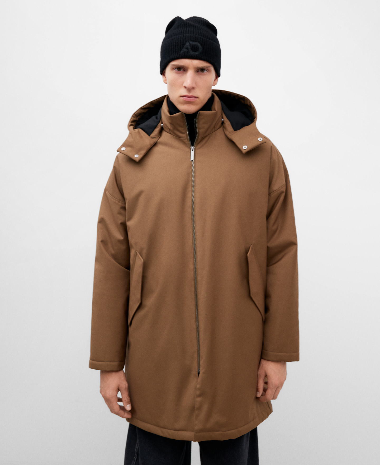 Parka ocre homme image number 0