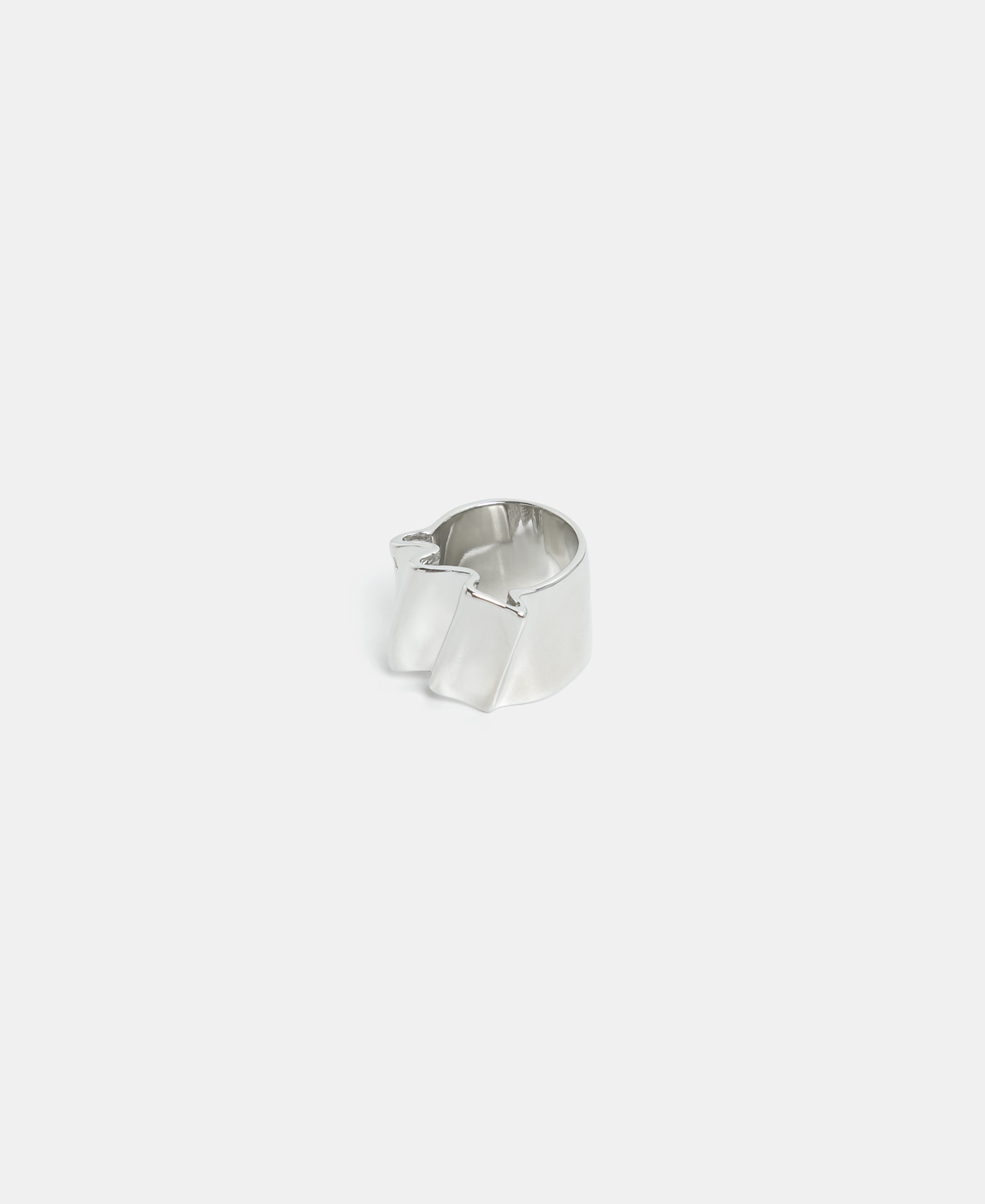 Anillo pliegues en zinc image number 2
