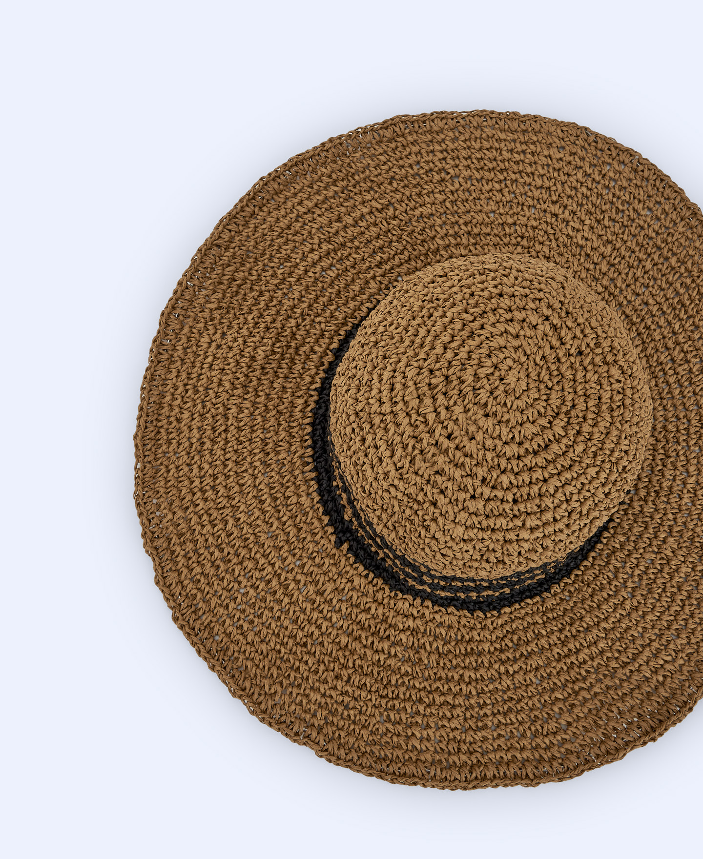 Wide-brimmed pamela in responsible paper image number 2