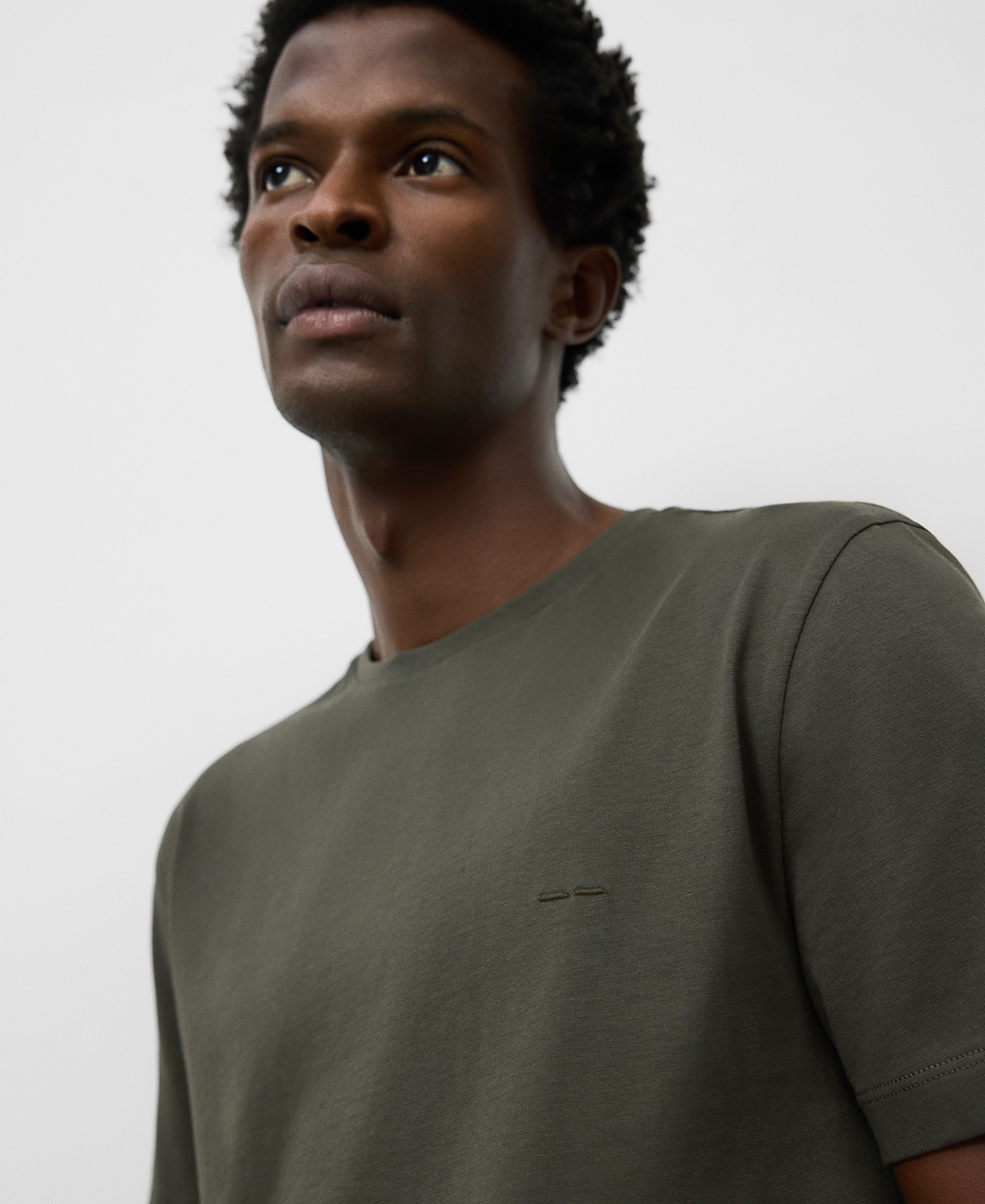 Organic cotton regular fit T-shirt man image number 3