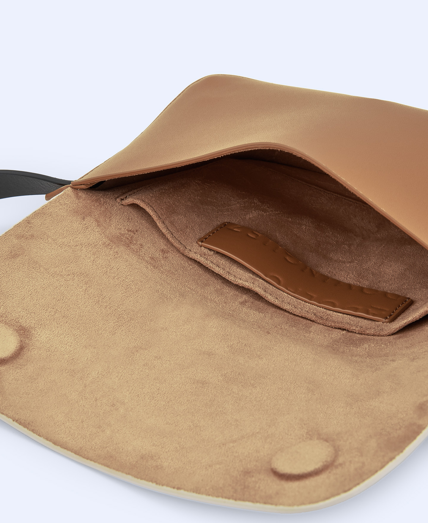Three-colour vachetta leather belt bag image number 3