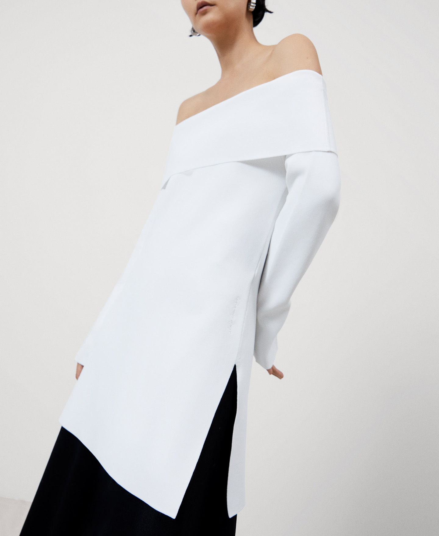 Off-the-shoulder sweater image number 0