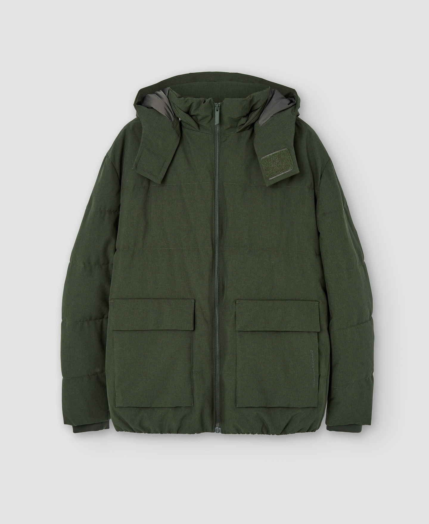 Padded hood jacket image number 6