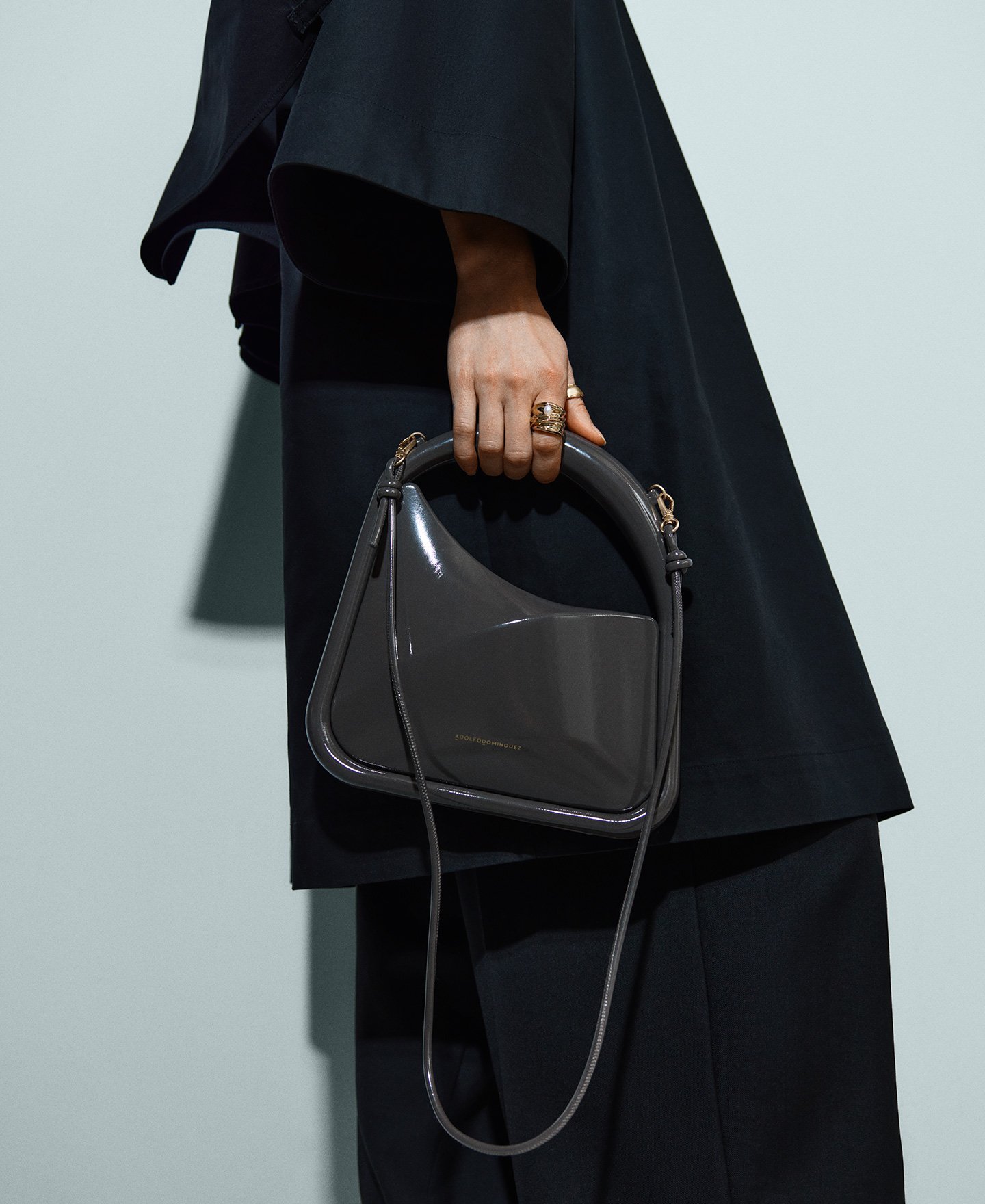 Rigid cocktail bag woman image number 4