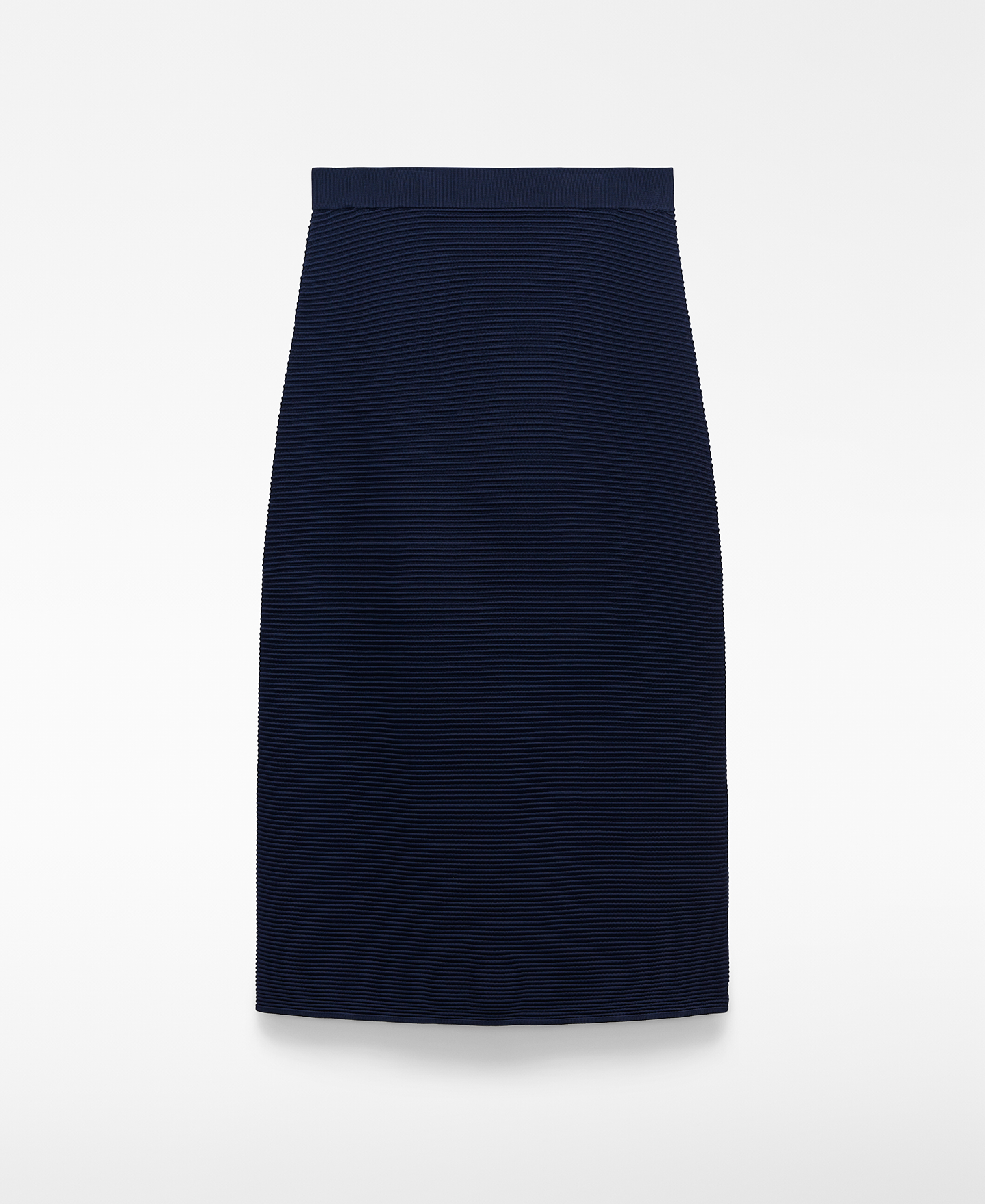 Structured knit pencil skirt image number 4