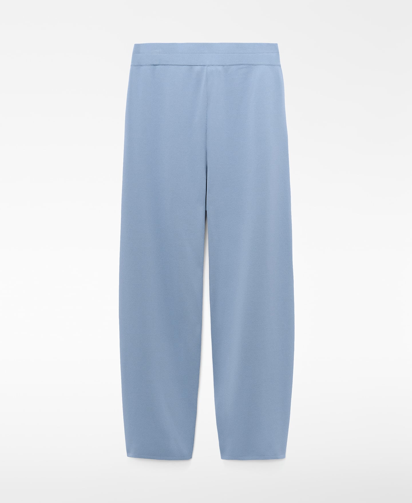 Pantalon barrel fit en maille image number 5