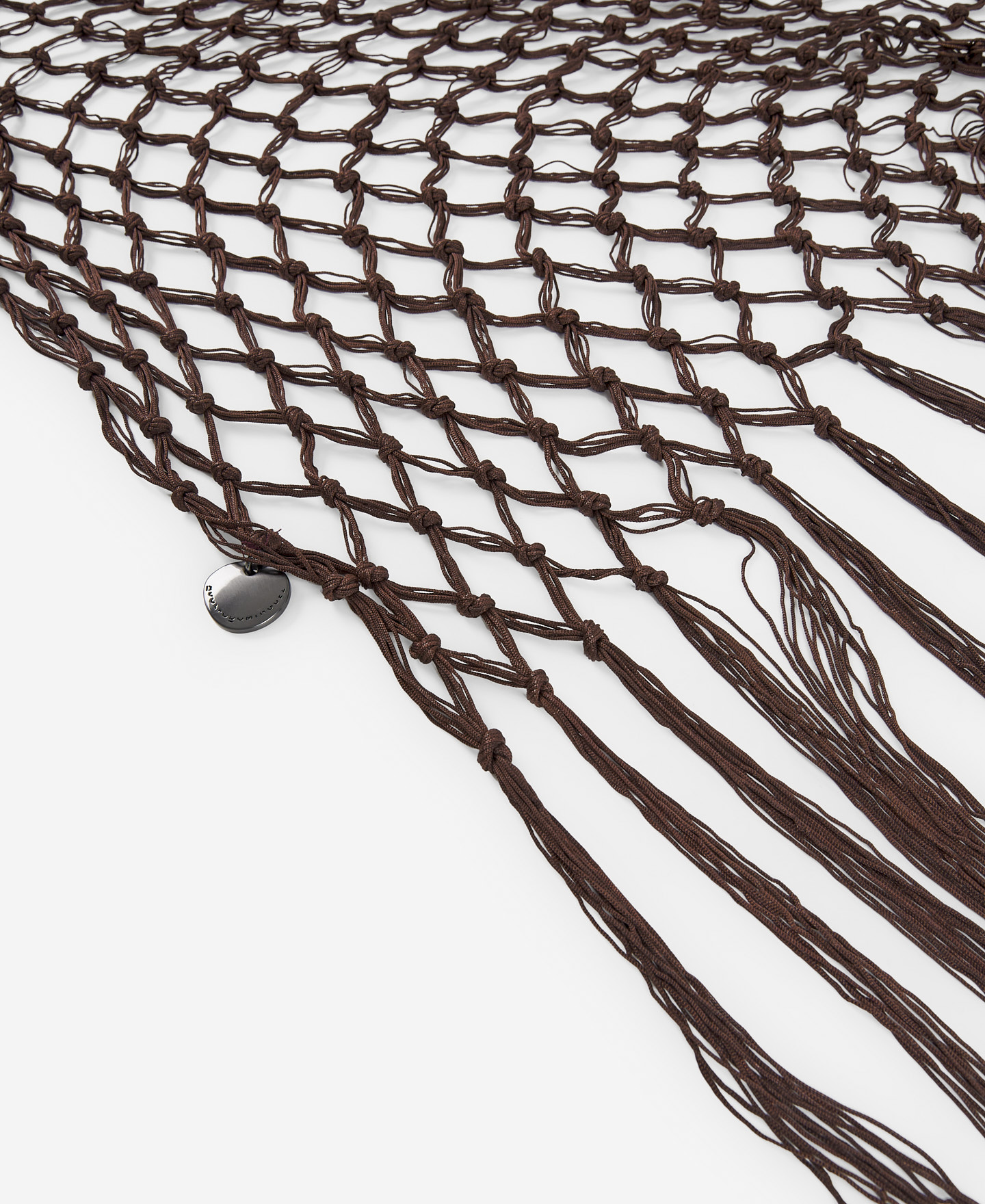 Handmade macramé shawl for women image number 2