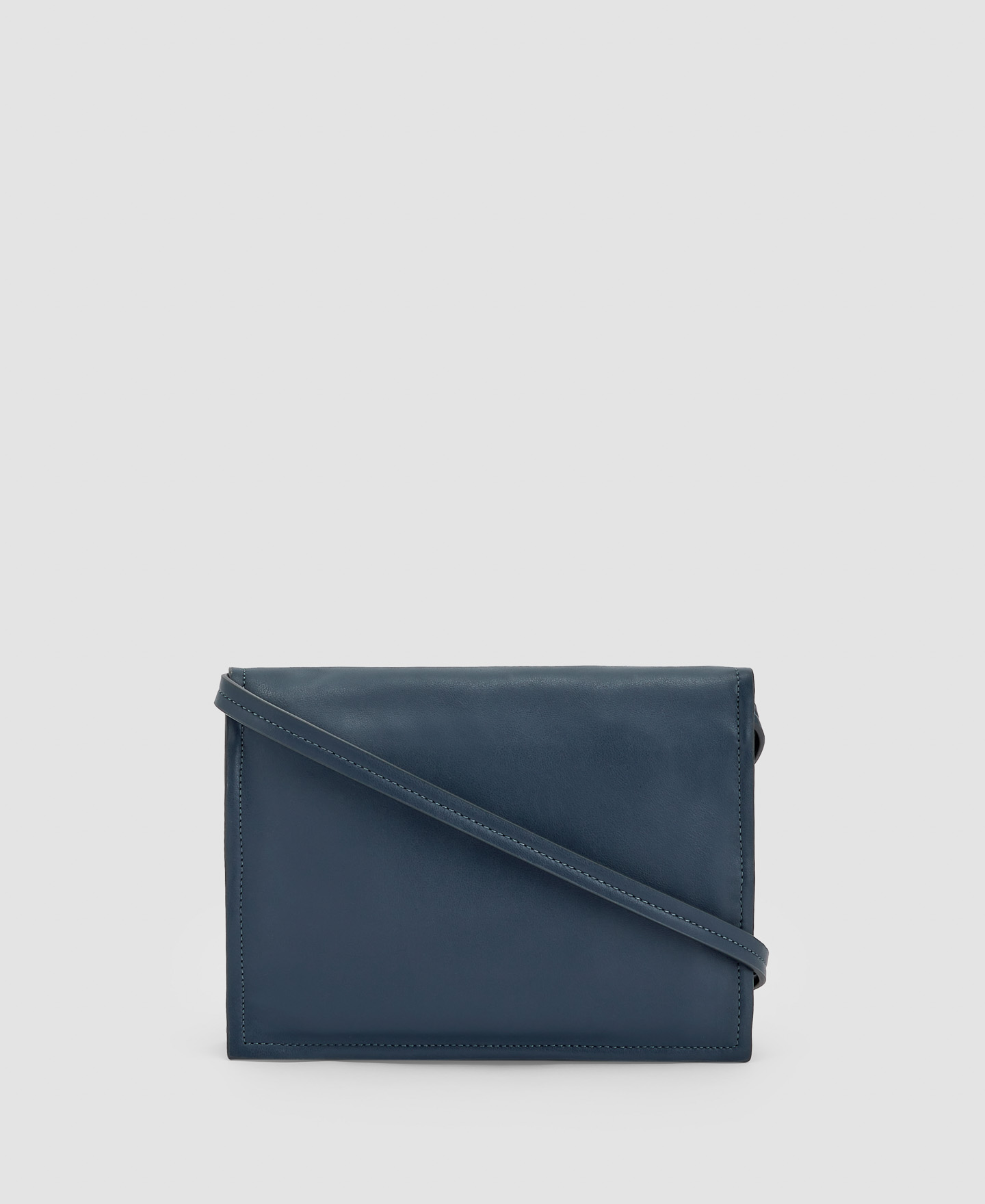 Recycled material medium shoulder bag image number 1