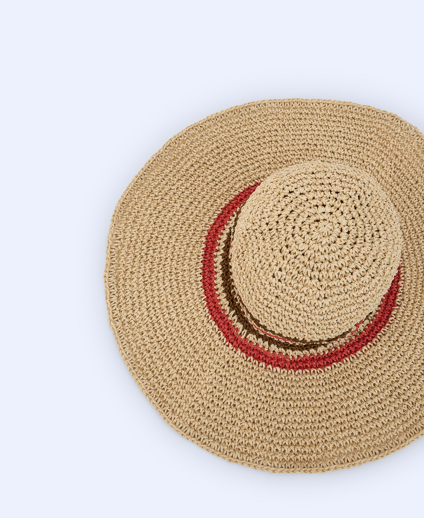 Wide-brimmed pamela in responsible paper image number 2