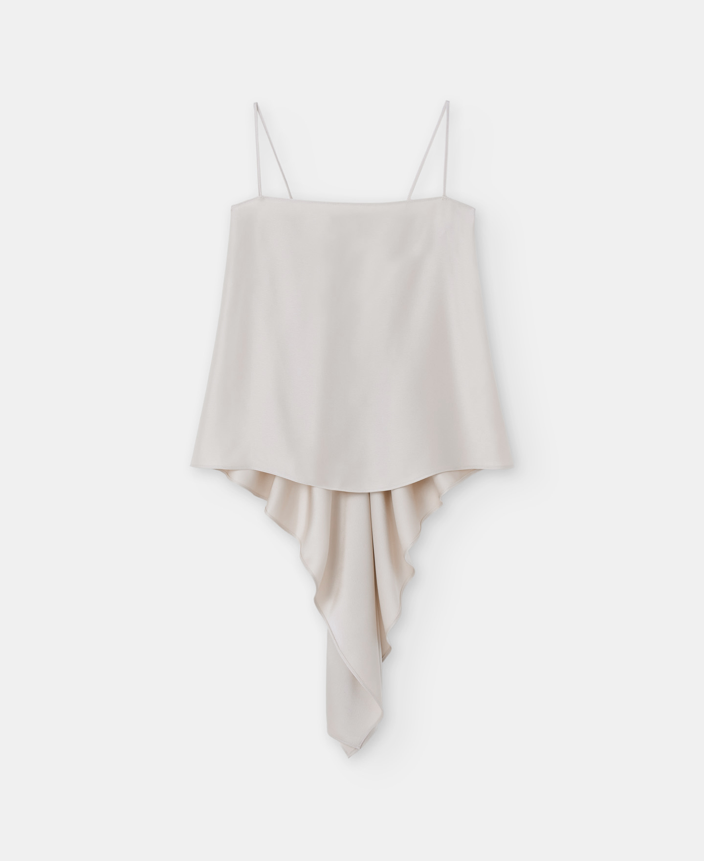 Thin strap top in polyester image number 4