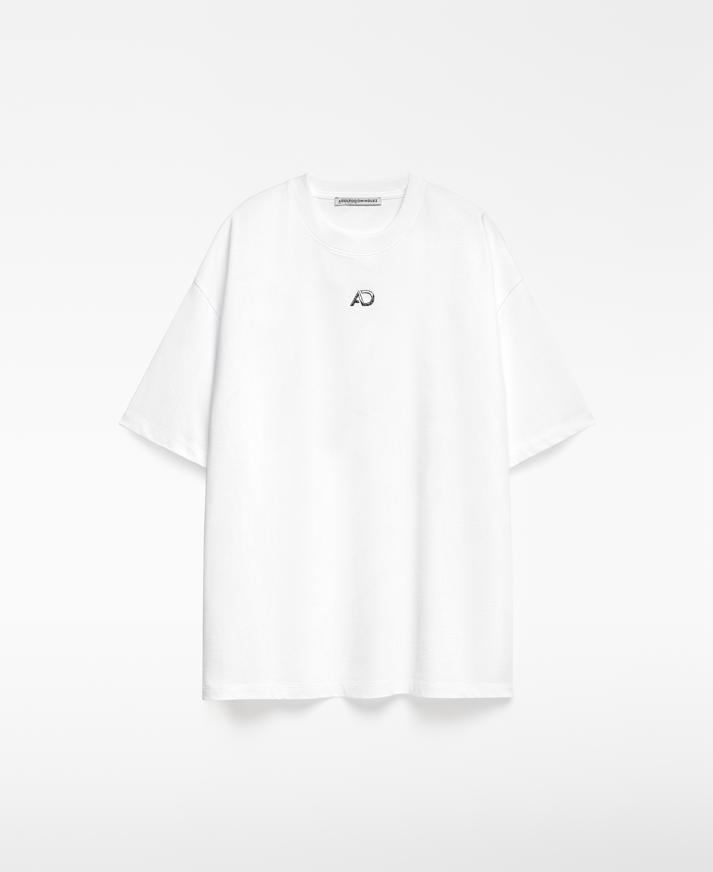 Printed back cotton T-shirt woman image number 4