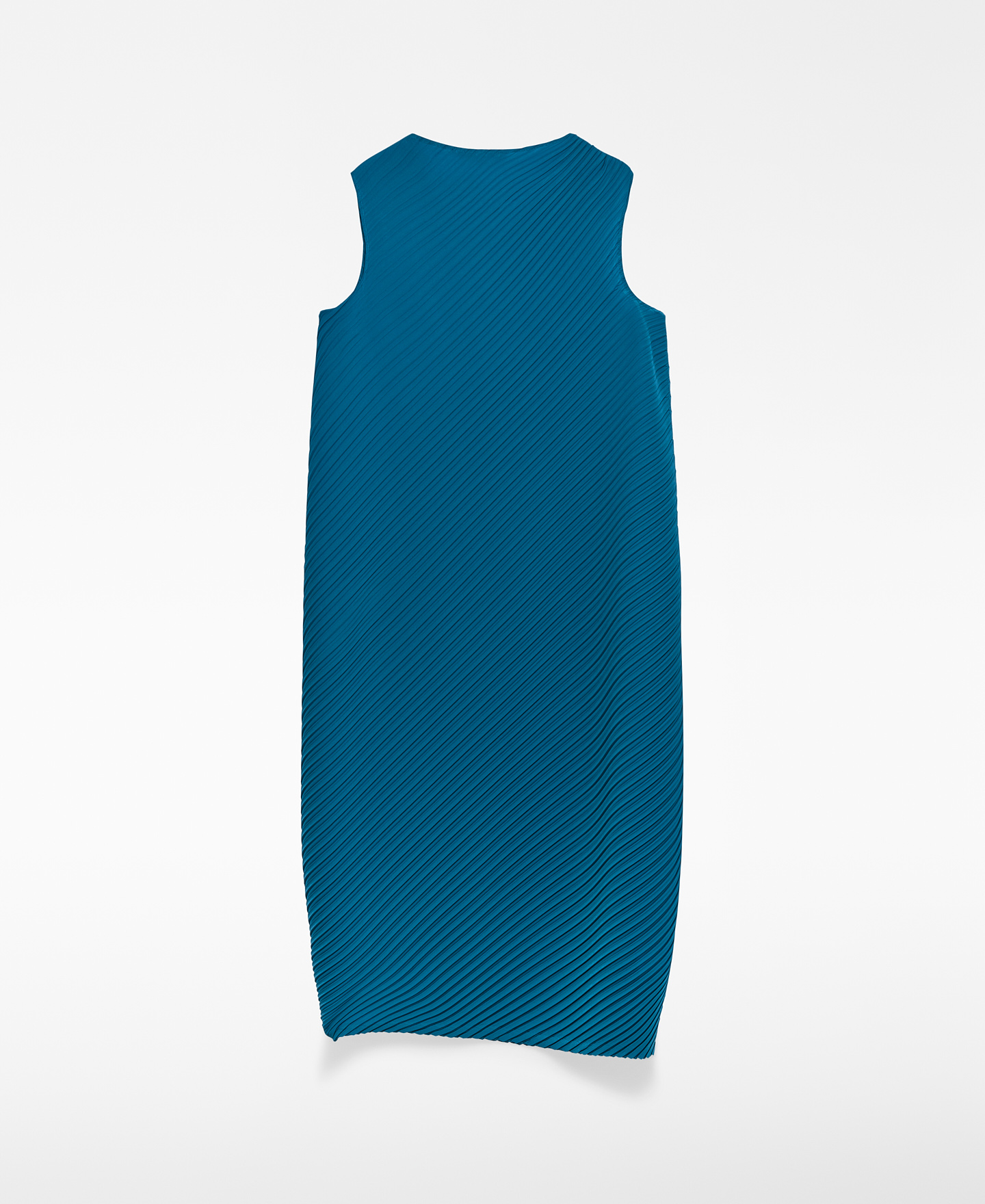 Vestido crinkle pliegue mujer image number 5