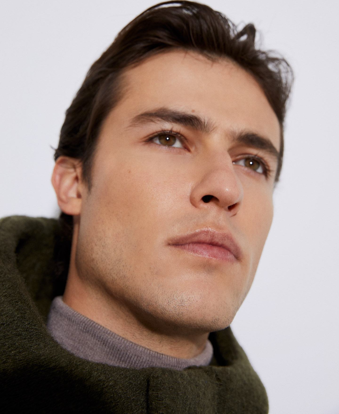 Nautical jacket in nylon and merino wool image number 4