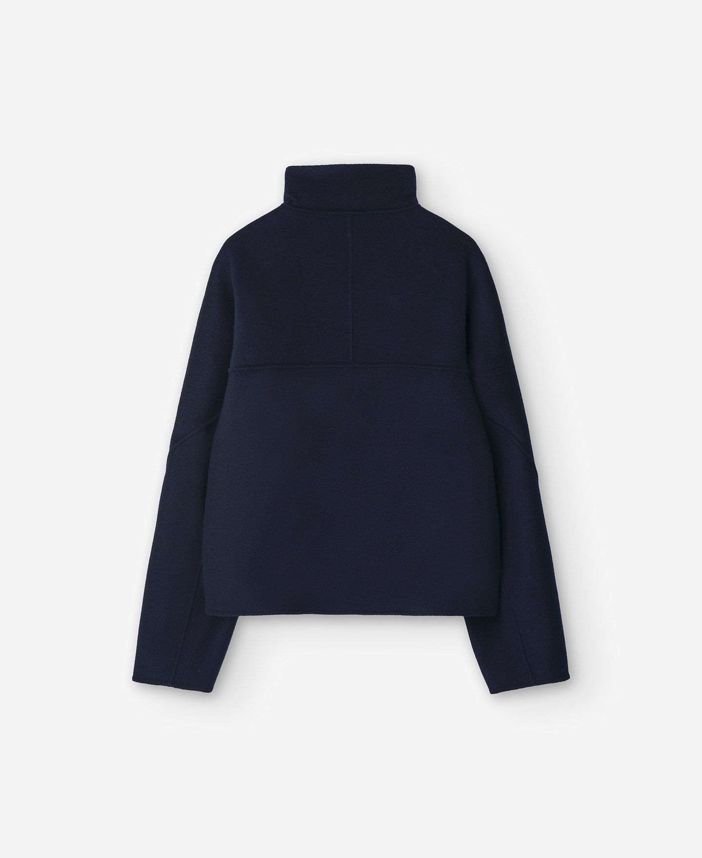 Chaqueta corta en tejido doble faz mujer image number 6