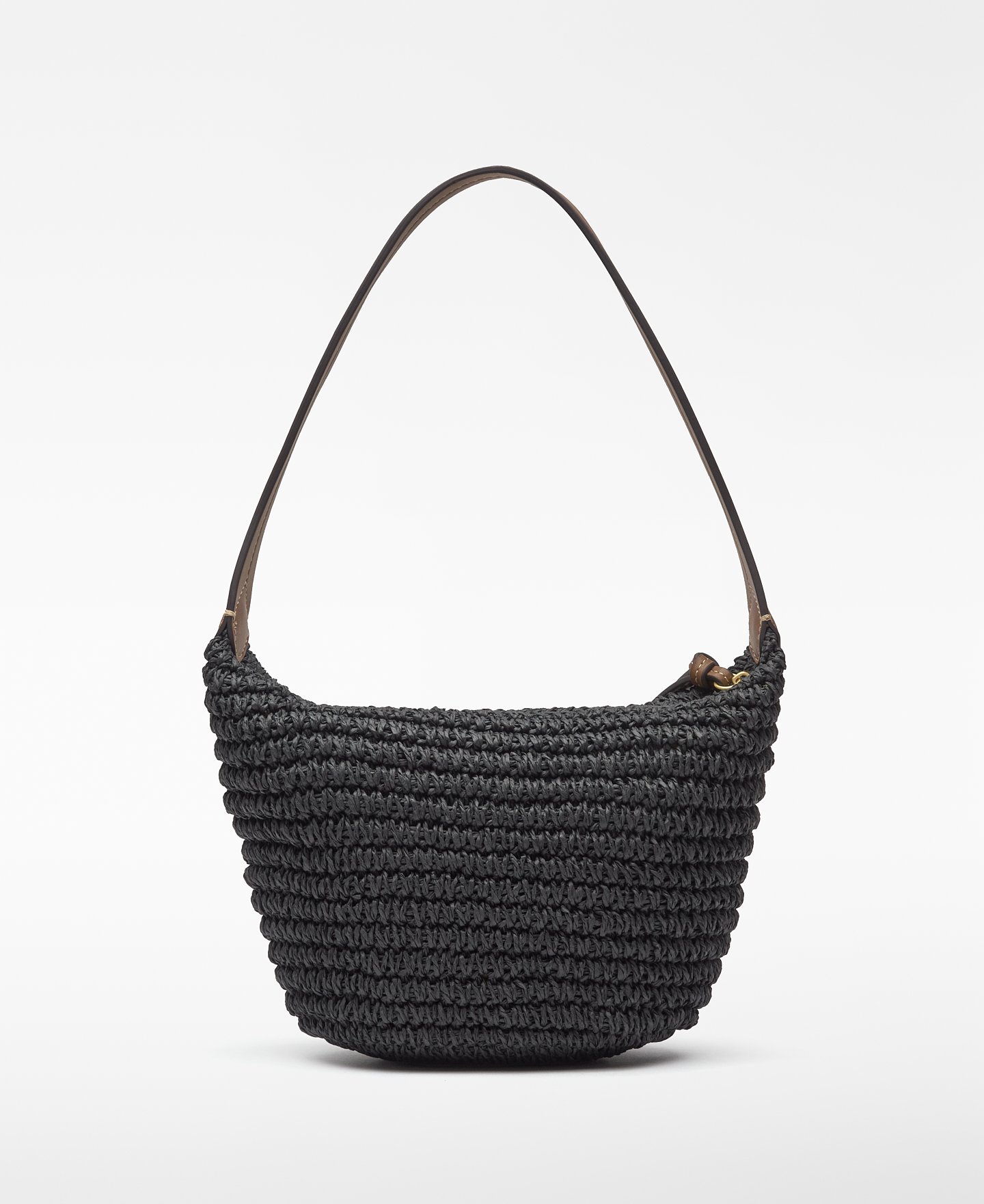 Bolso de hombro papel trenzado mujer image number 1