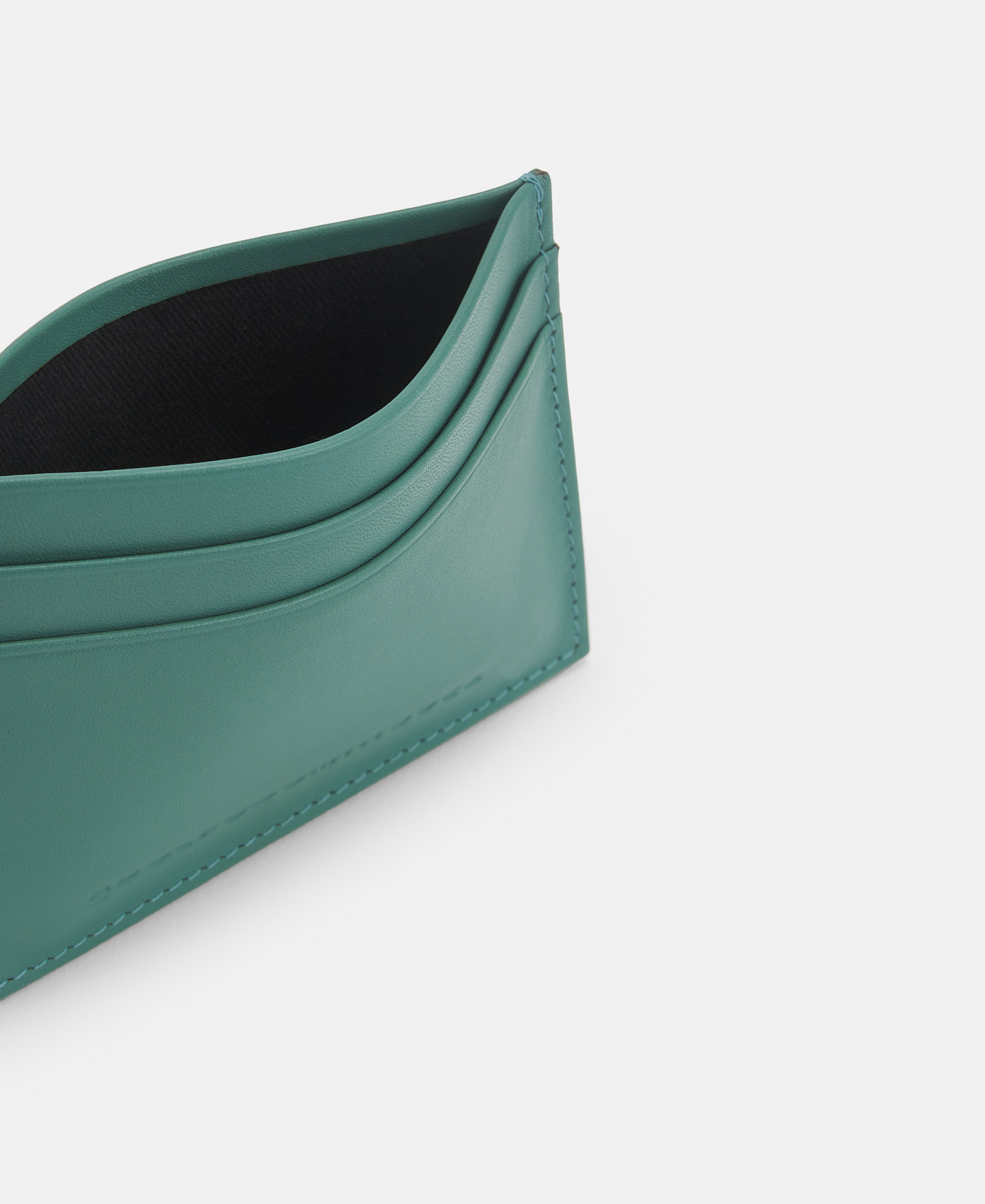 Leather logo card holder image number 1
