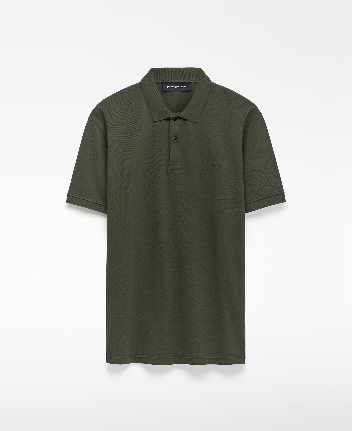 Polo piqué algodón orgánico hombre image number 0