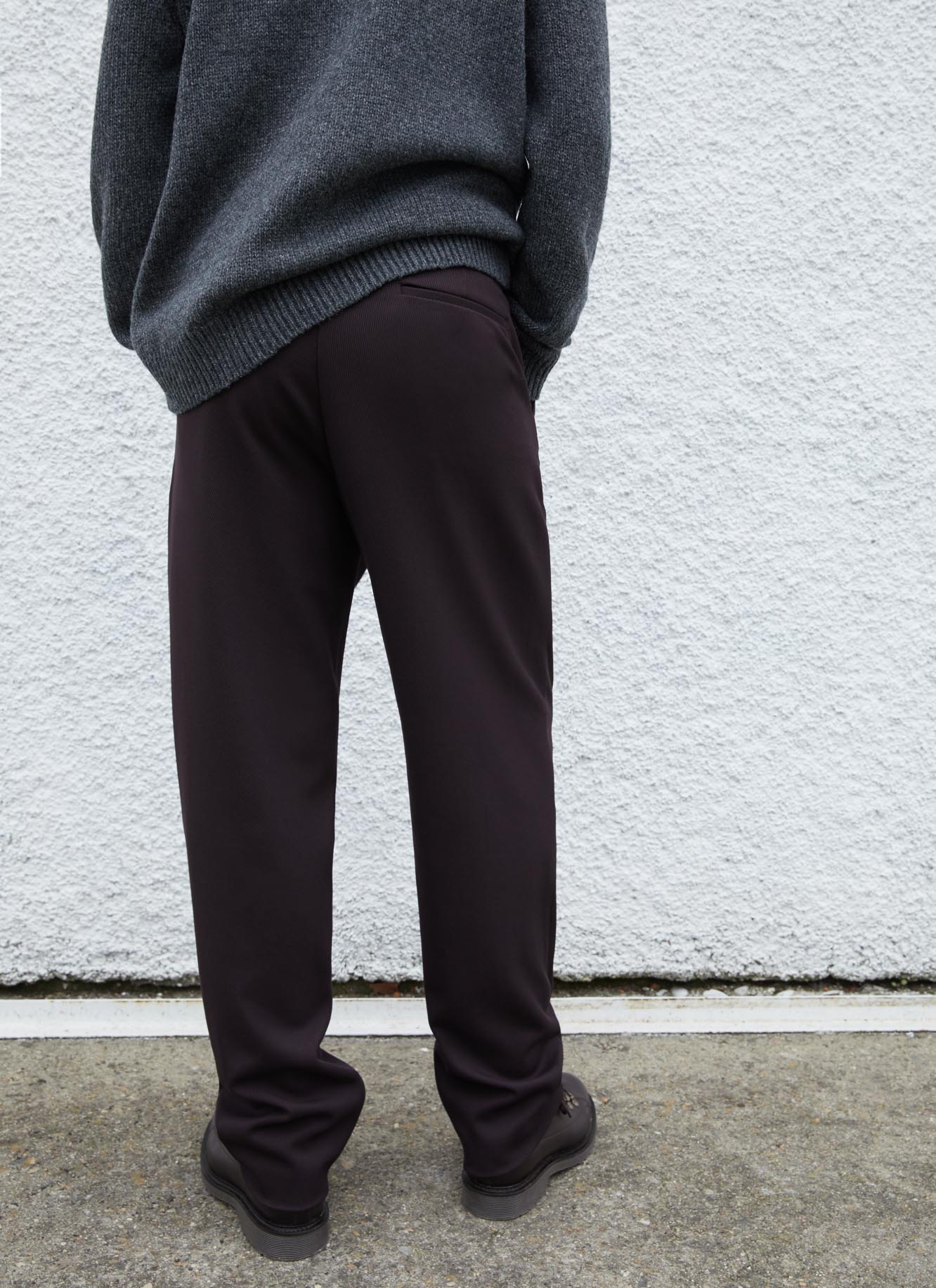 Micro corduroy oversize chino trousers image number 1