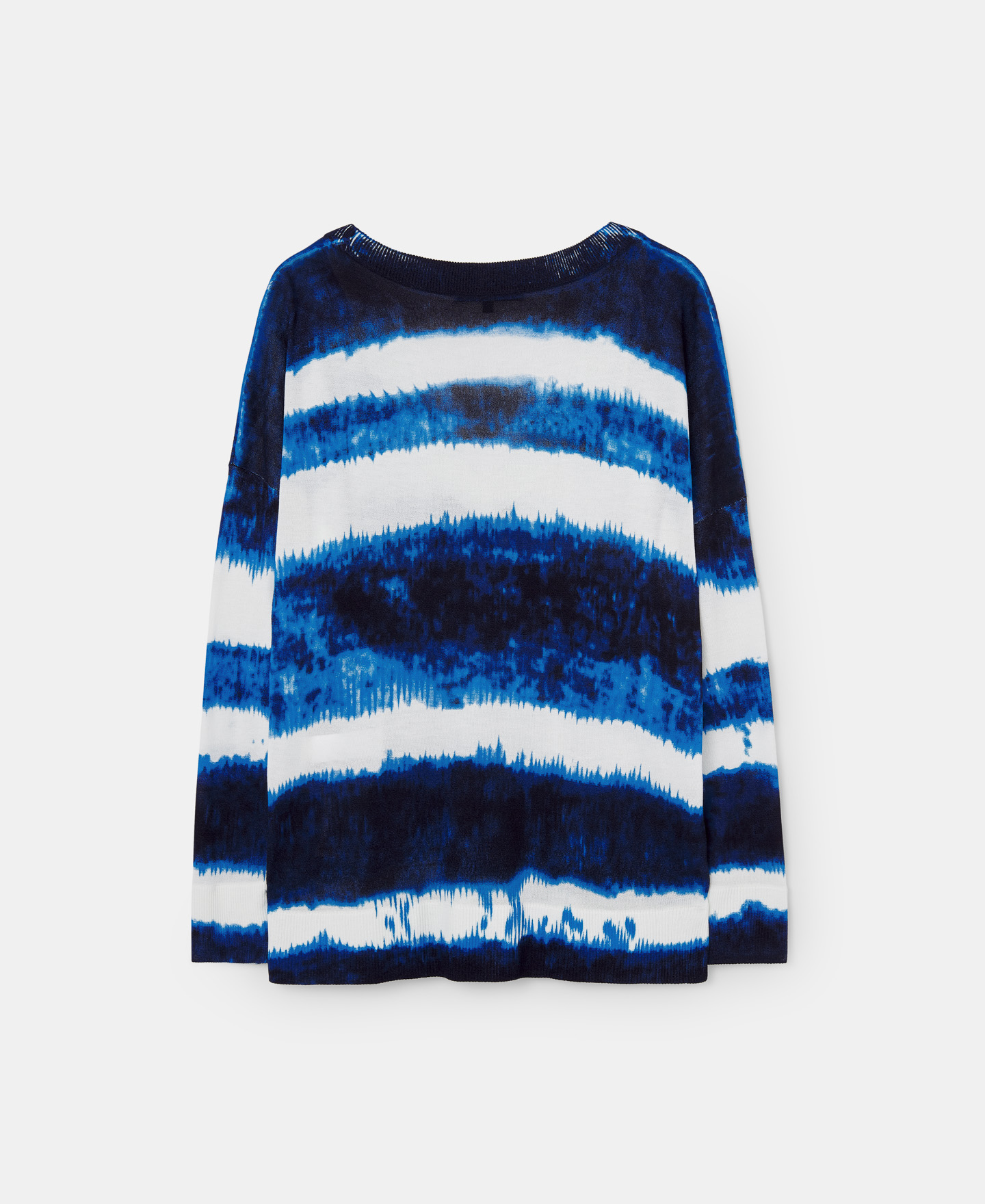 Jersey escote pico estampado en viscosa image number 5