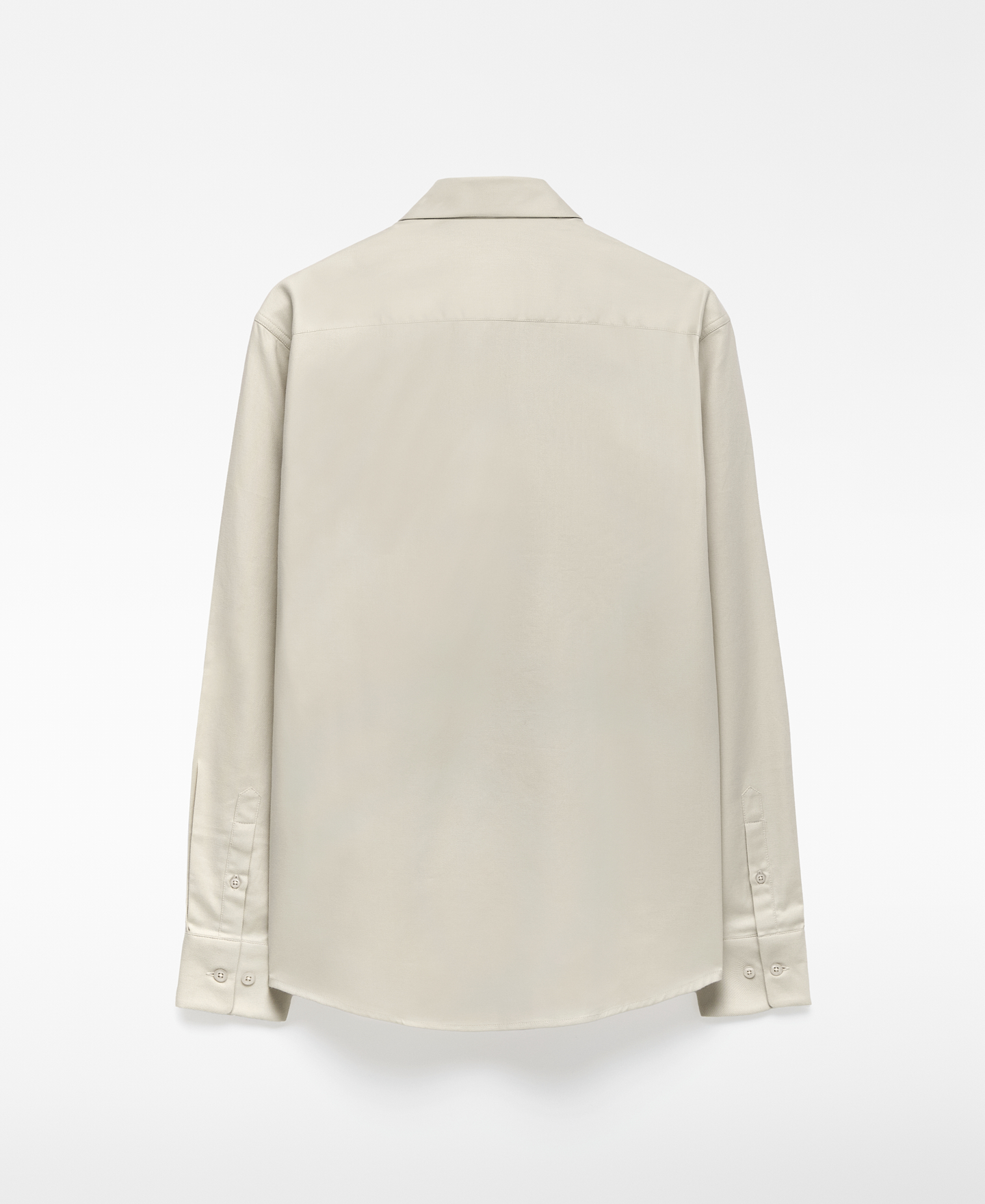 Organic cotton spread collar shirt man image number 1