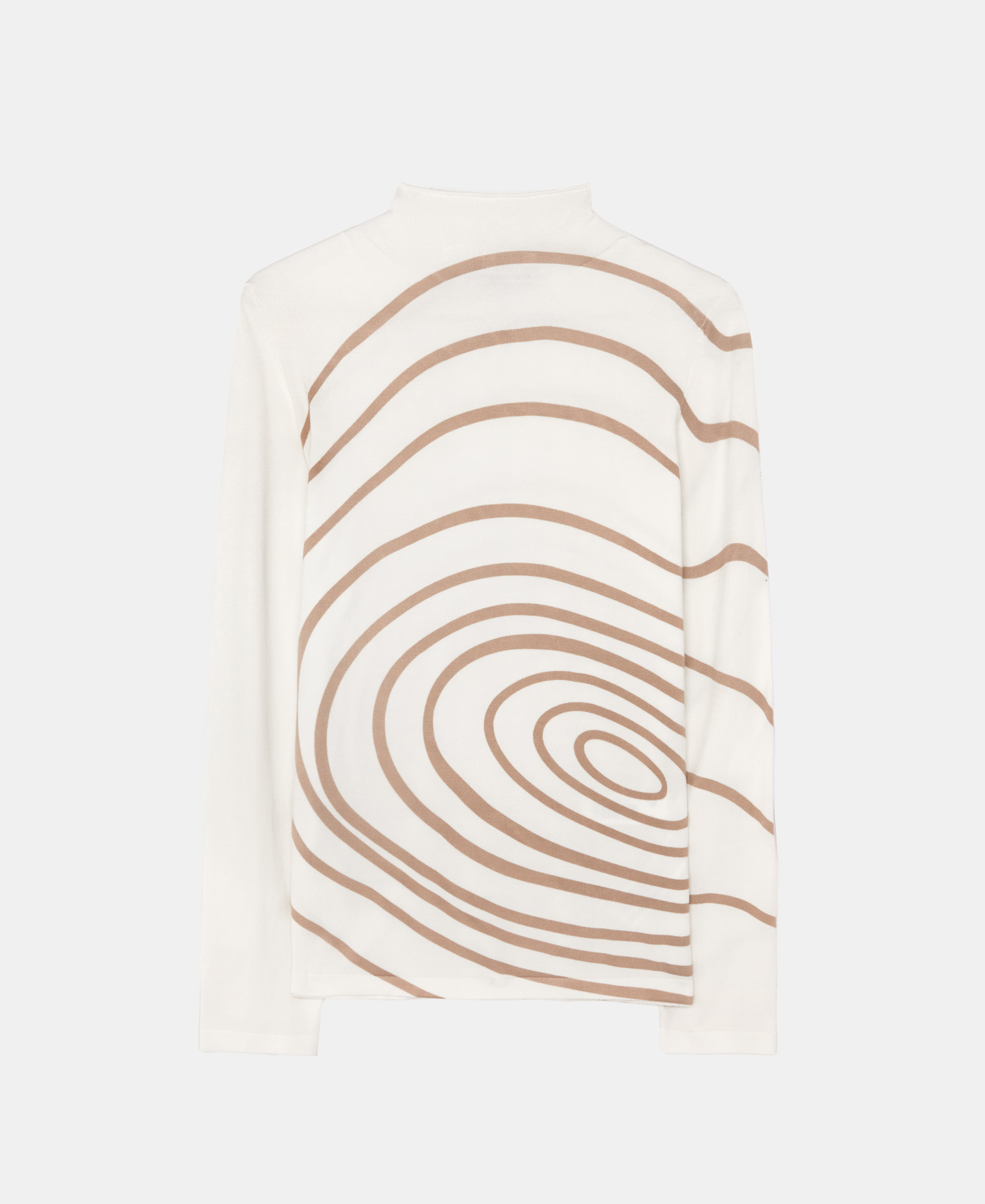 Jersey espiral en viscosa y nylon image number 4