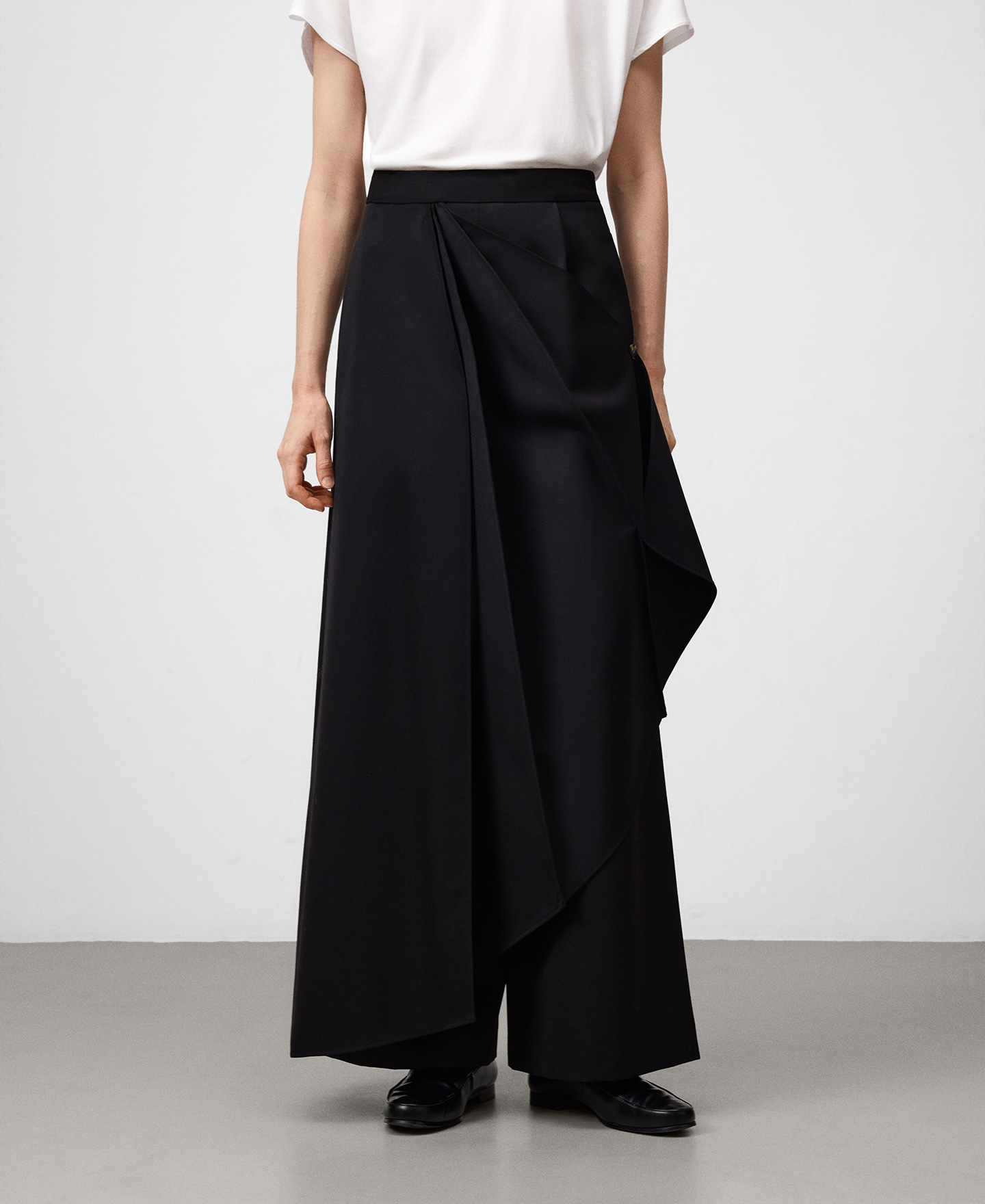 Trousers with front panel woman image number 3
